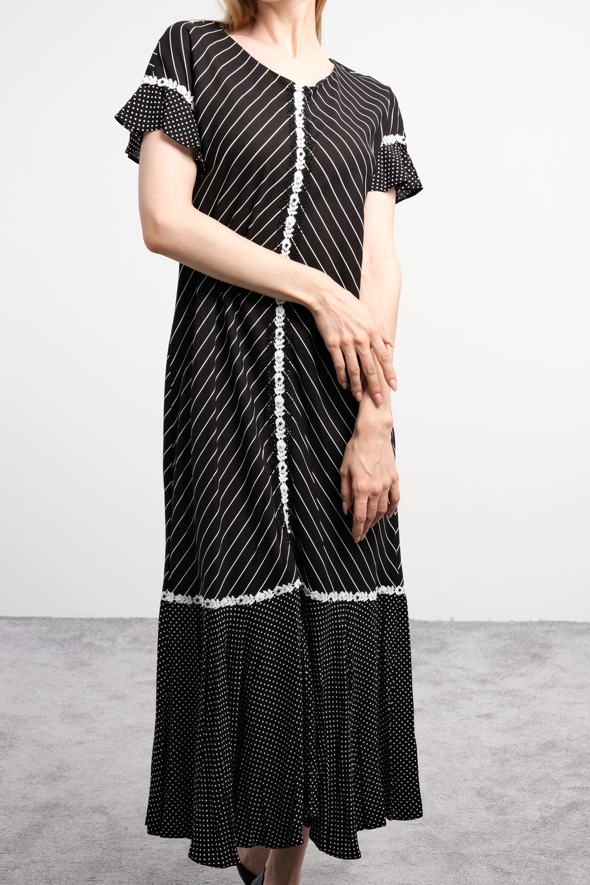 Day Dresses Long-Black