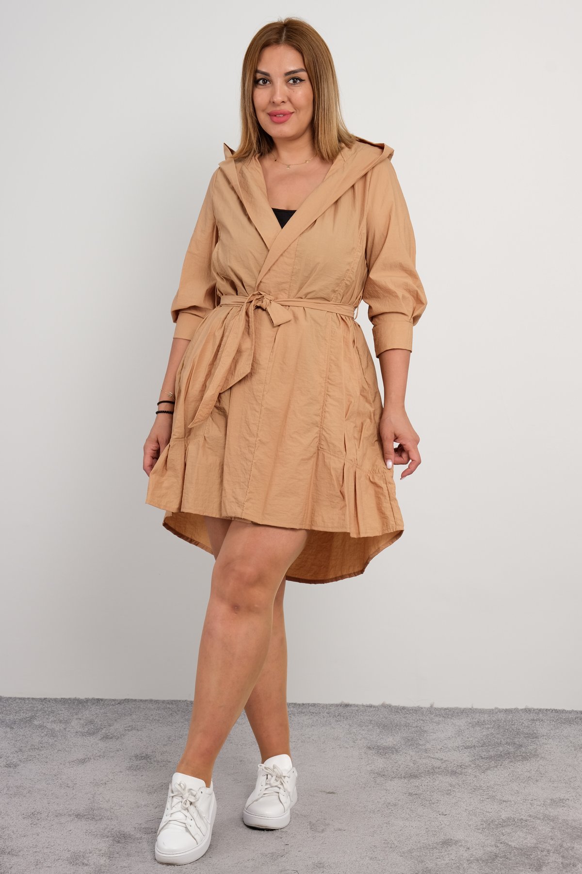 Trench Coats-Camel