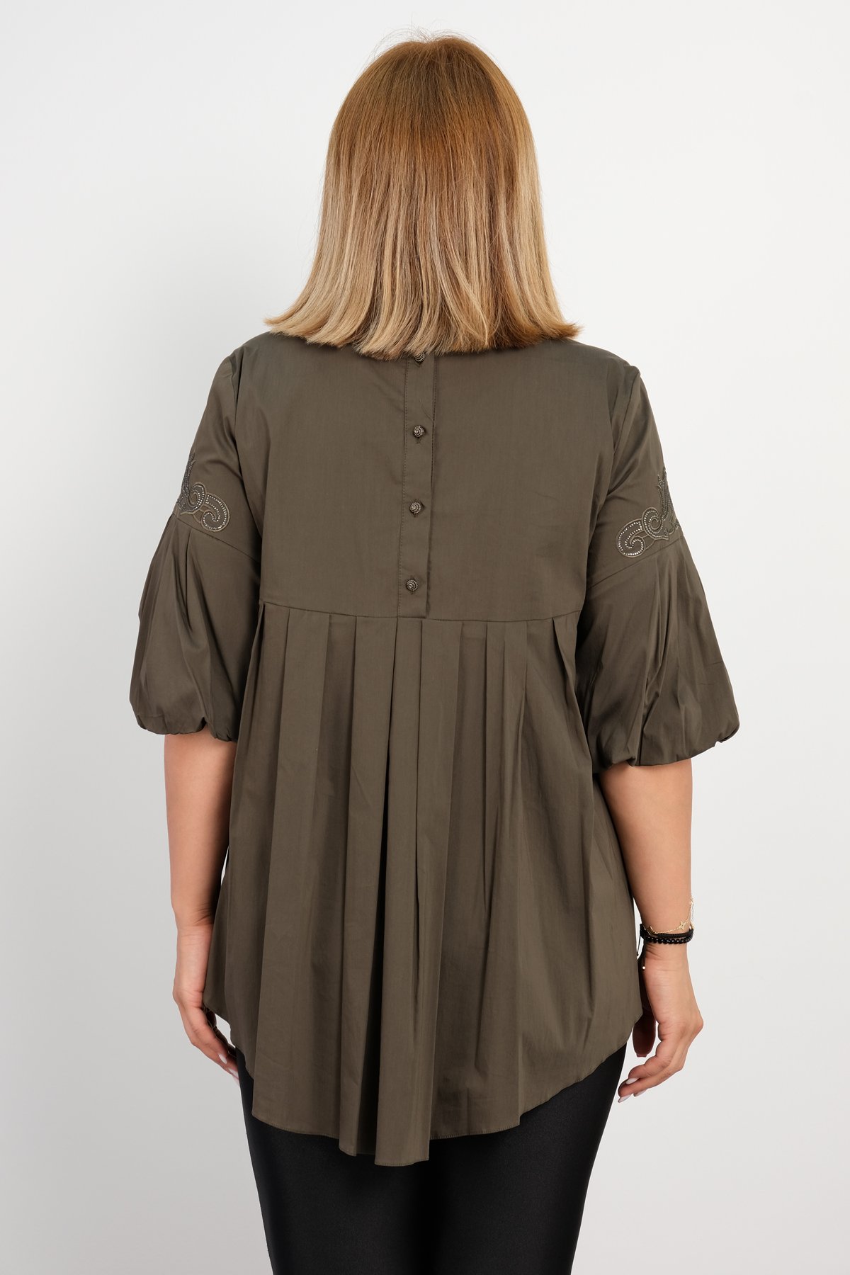 Blouses-Khaki
