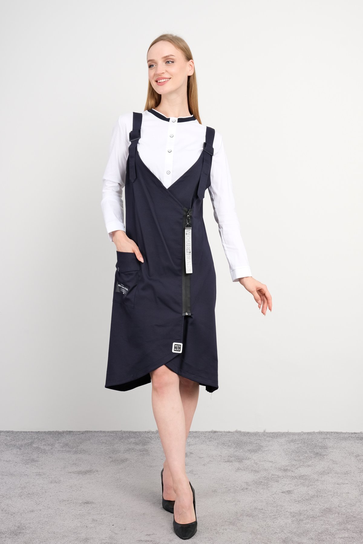 Two-Piece Suit-Dark Blue