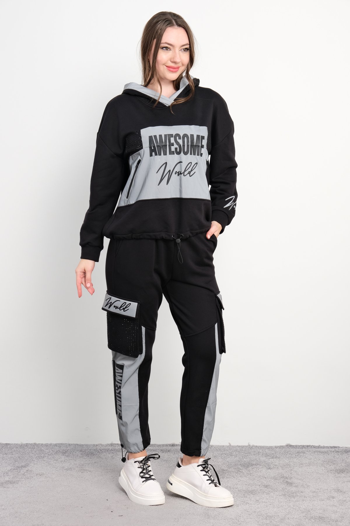 Two-Piece Suit-Black