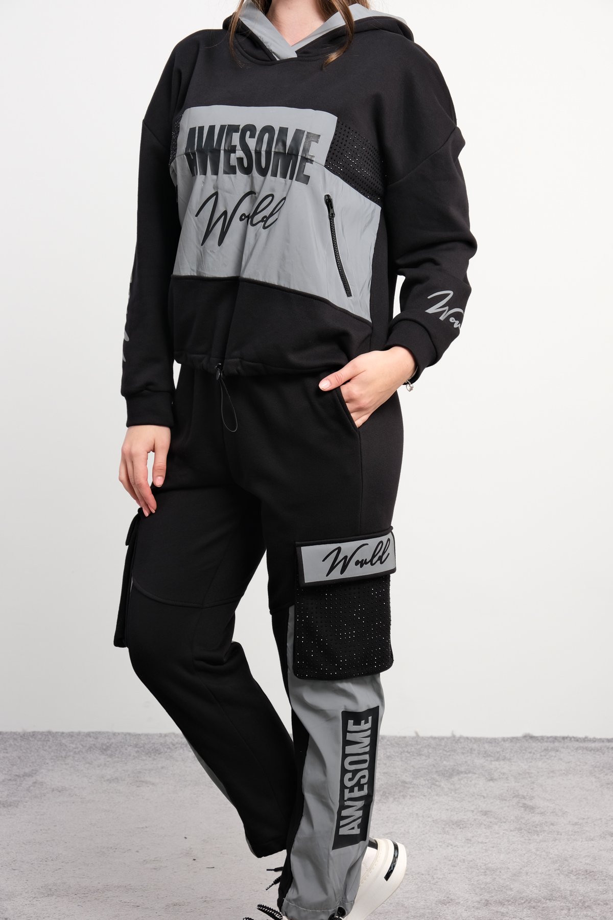 Two-Piece Suit-Black