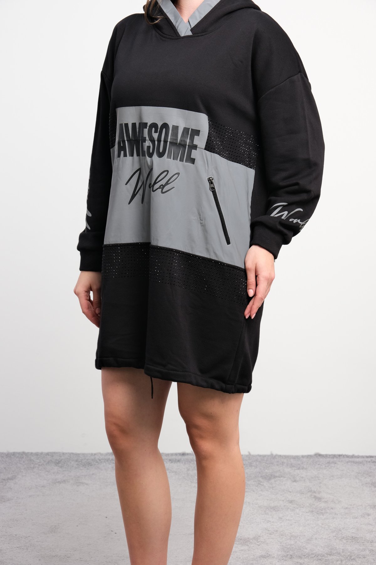 Casual Dresses-Black