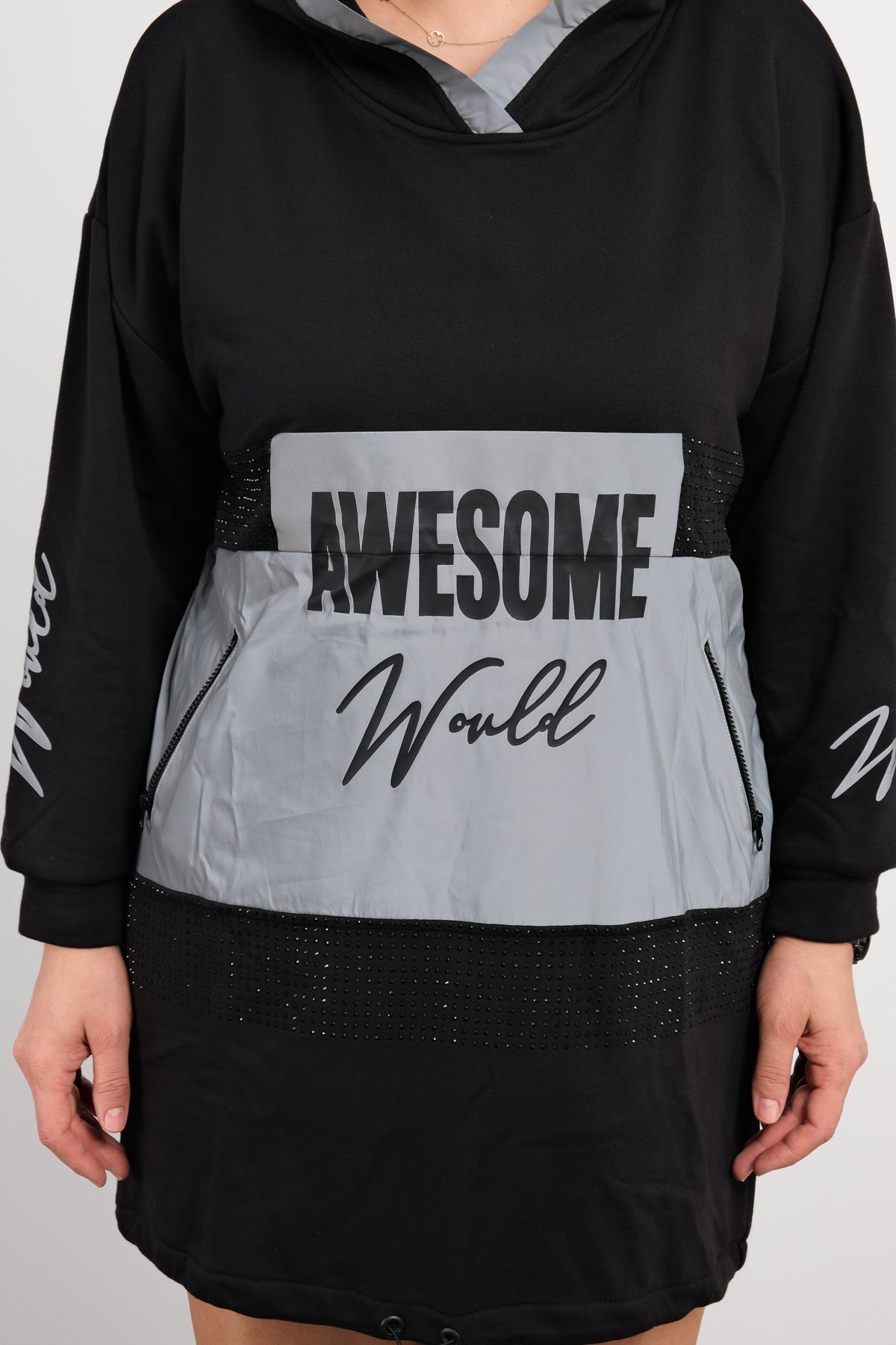 Casual Dresses-Black