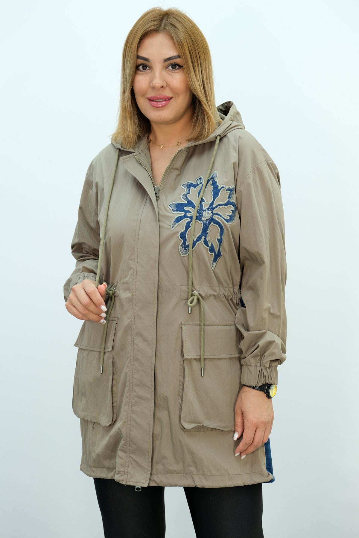 Trench Coats-Khaki