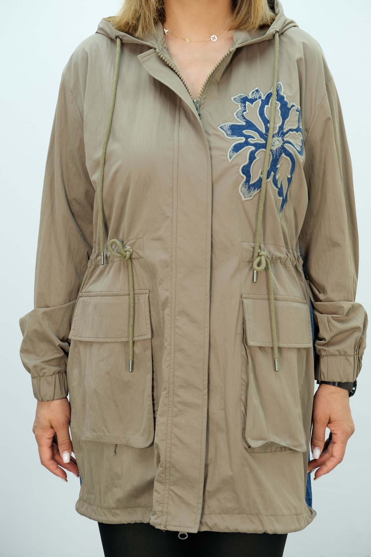 Trench Coats-Khaki