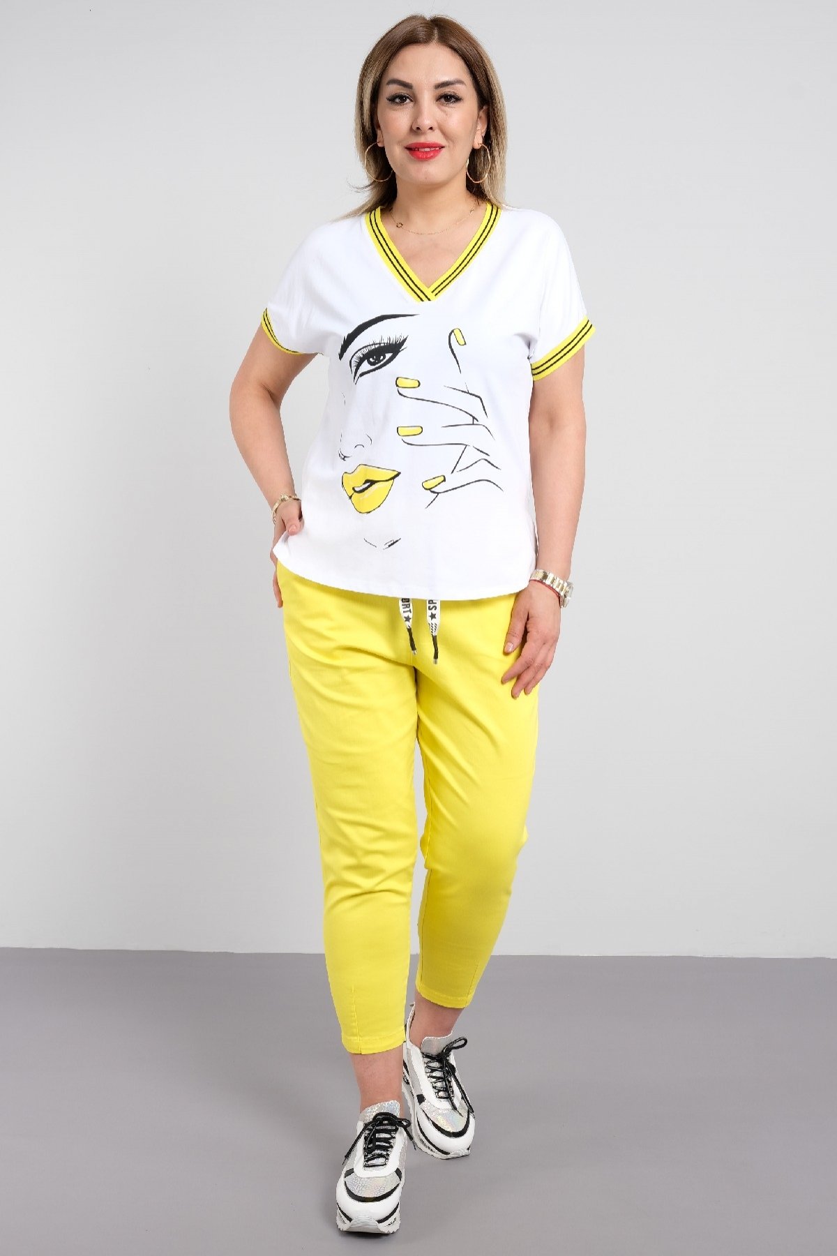 Two-Piece Suit-Yellow