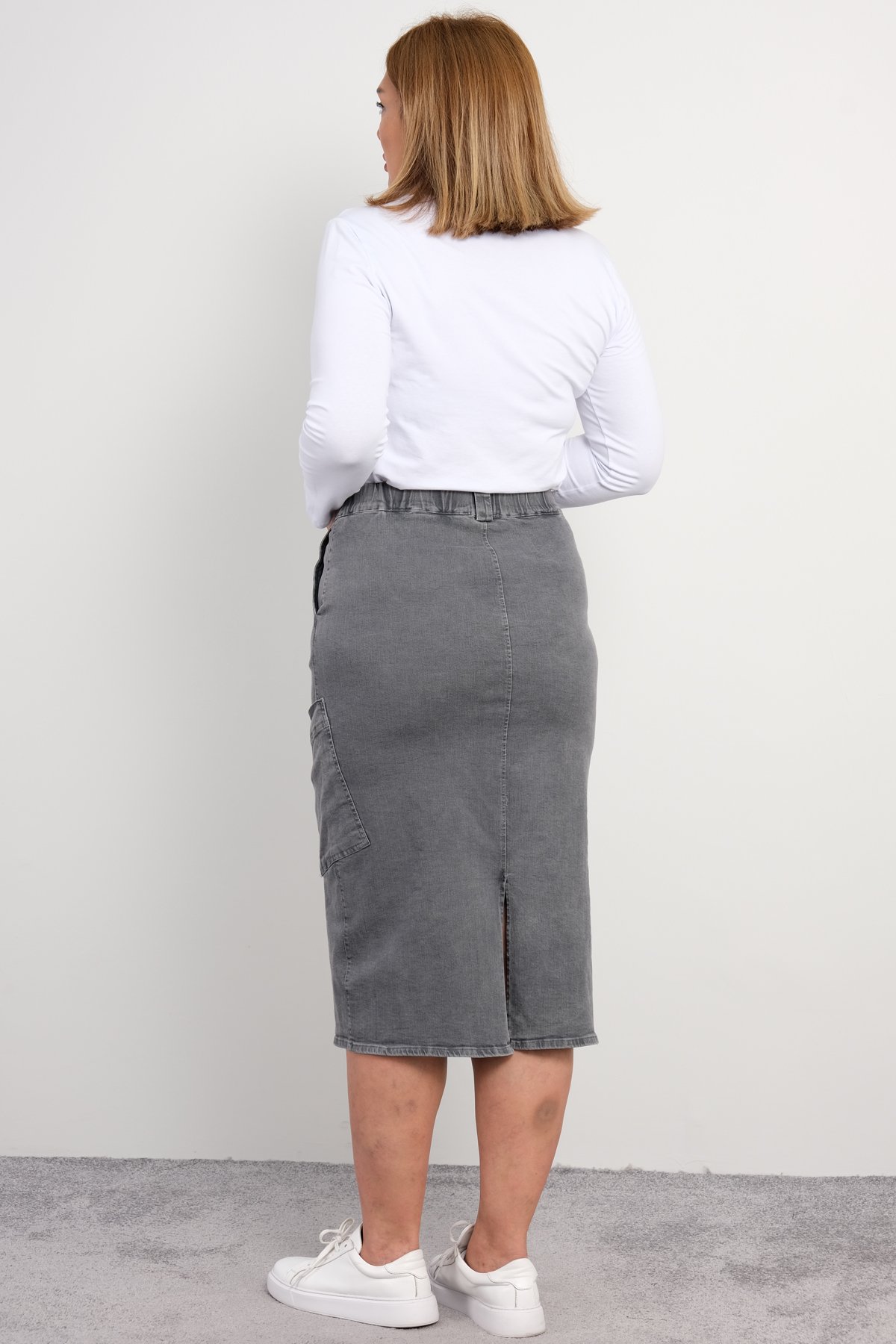 Long Skirts-Grey