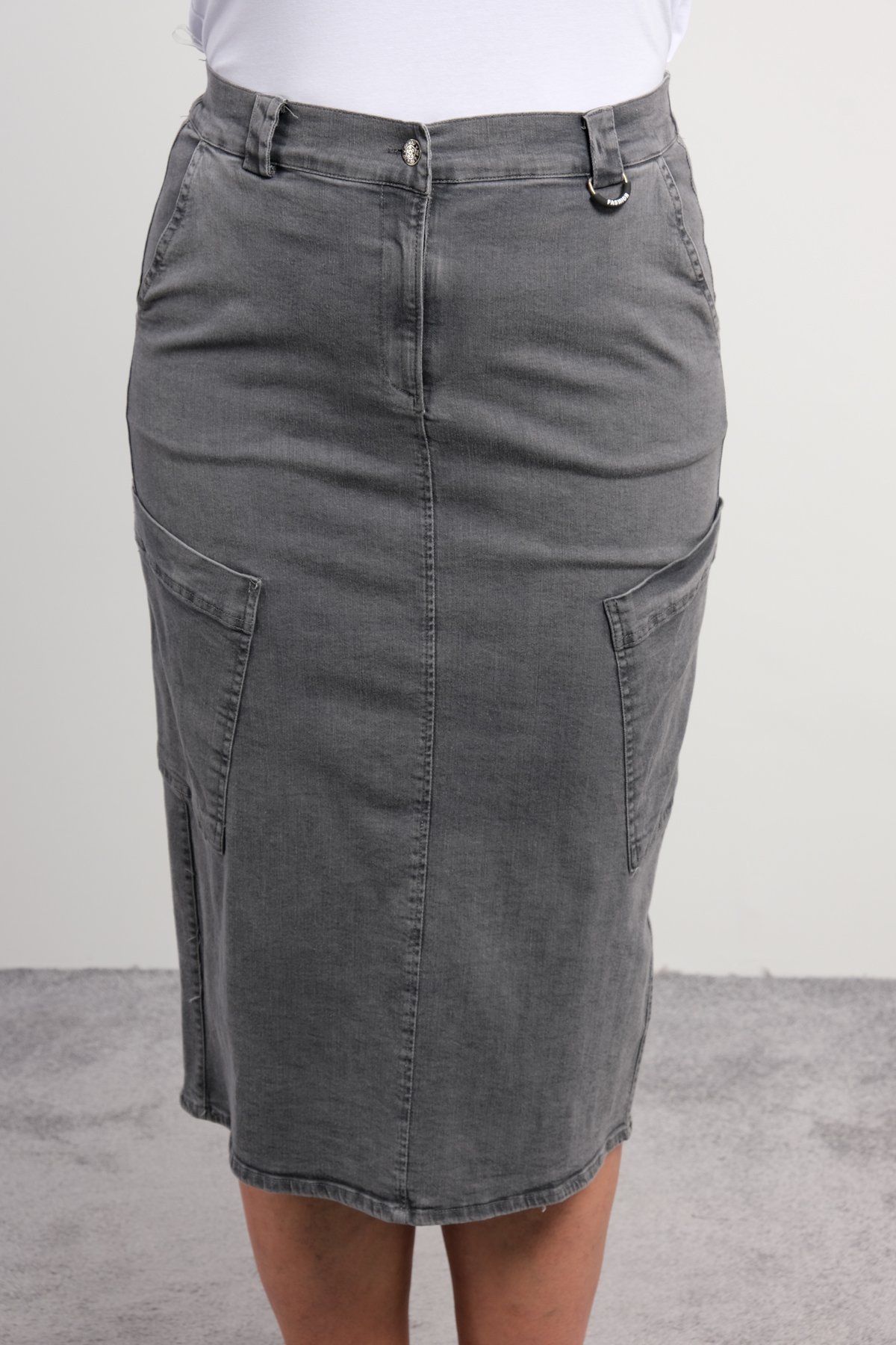 Long Skirts-Grey
