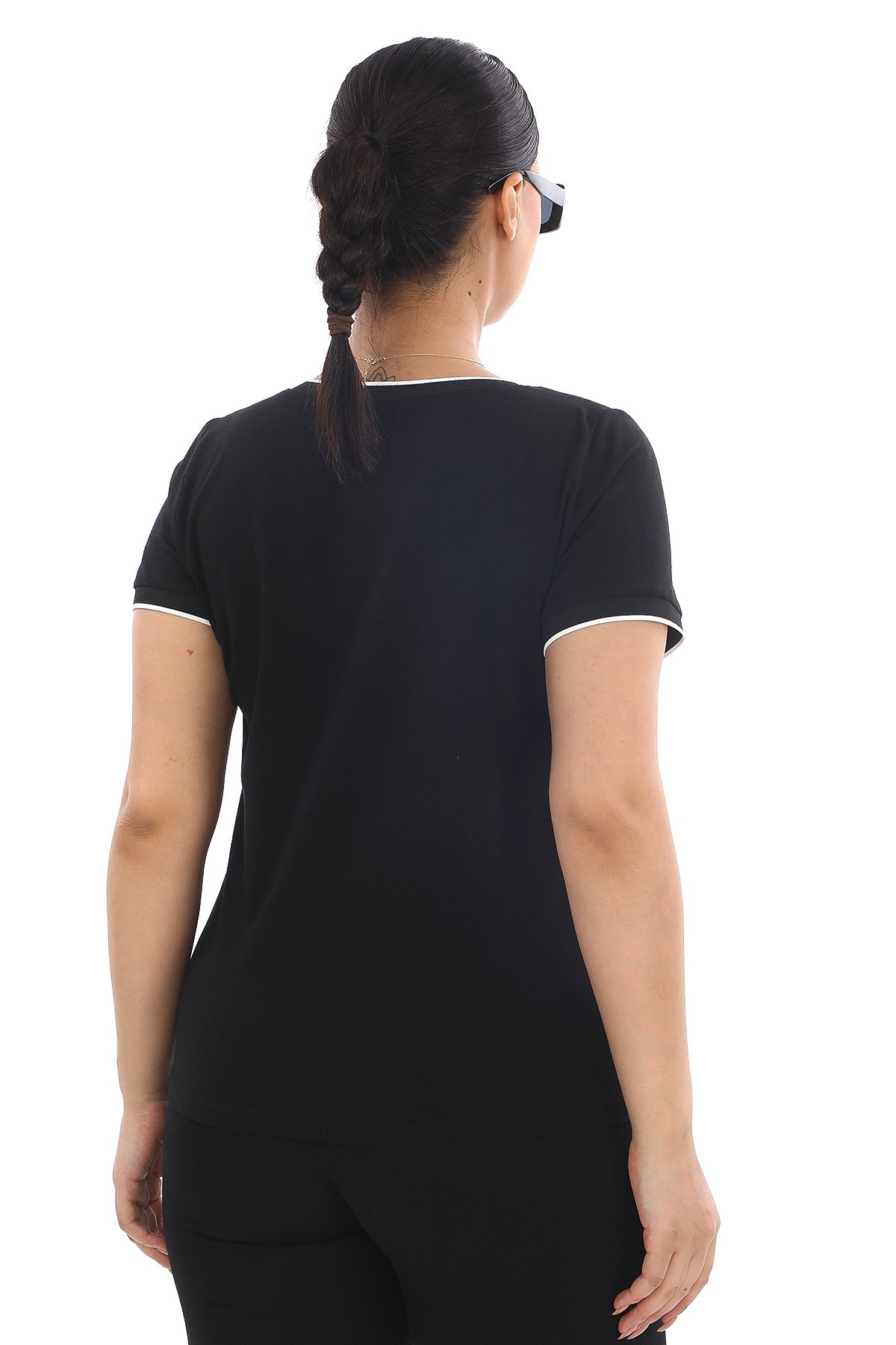 Plus Size Blouse-Black