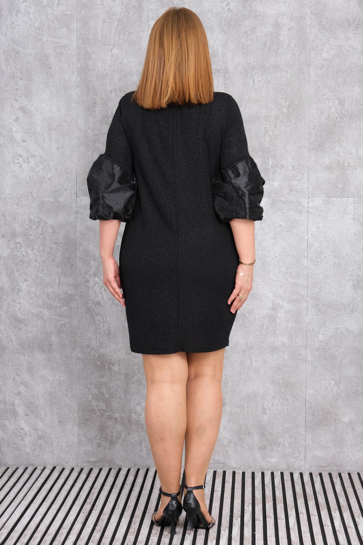 Plus Size Dress-Black