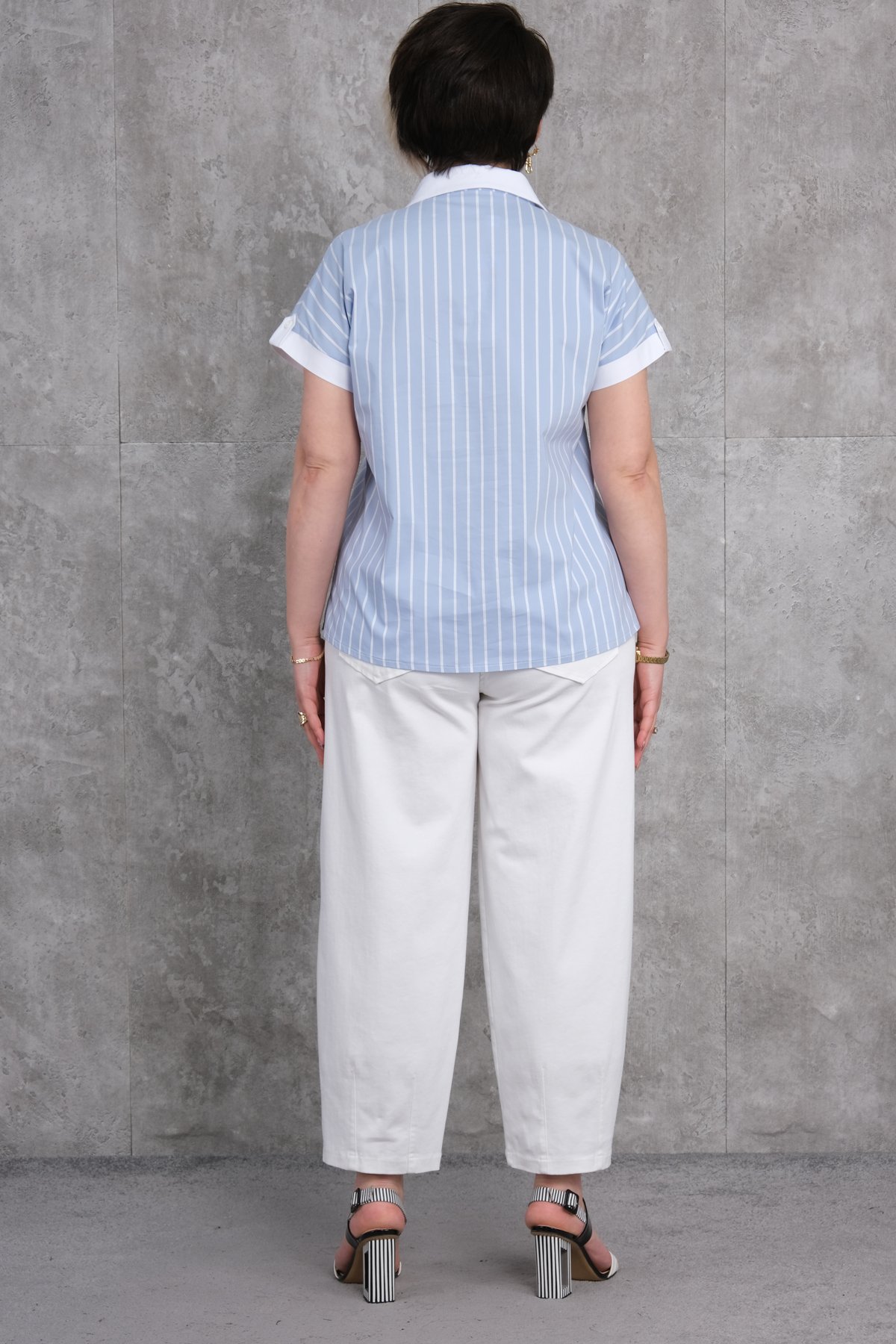 Комплект из двух предметов больших размеров-Синий