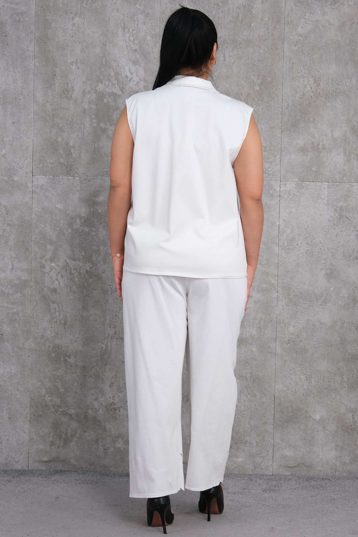 Комплект из двух предметов больших размеров-Белый