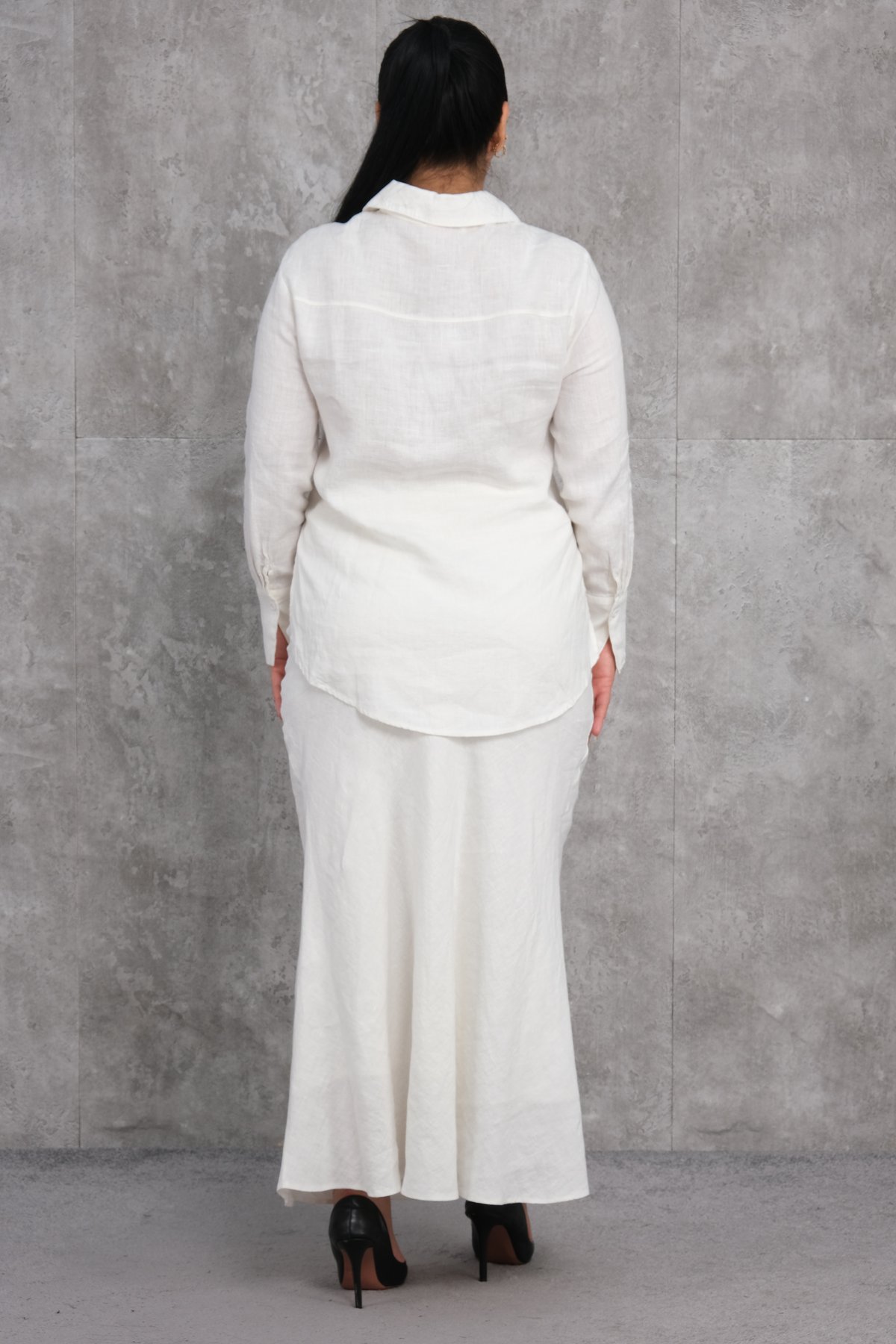 Комплект из двух предметов больших размеров-Молочный