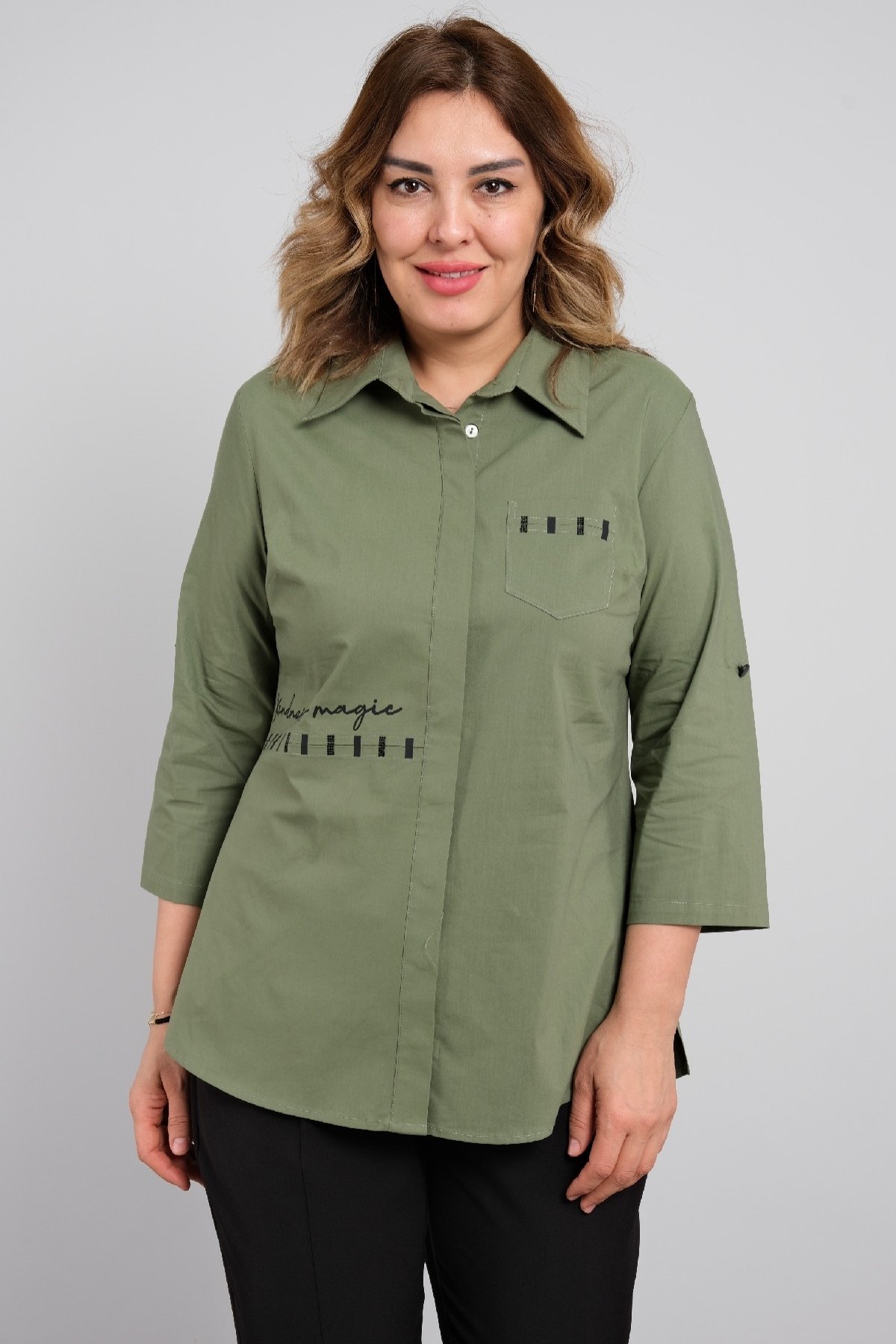 Casual Dresses-Khaki