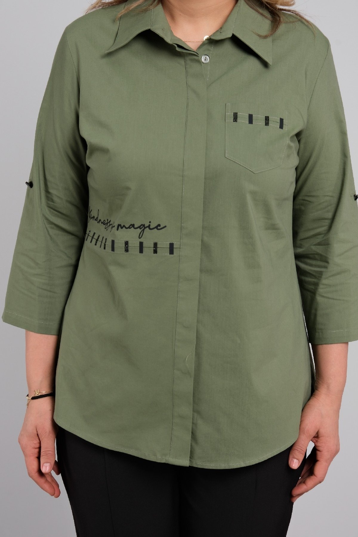 Casual Dresses-Khaki