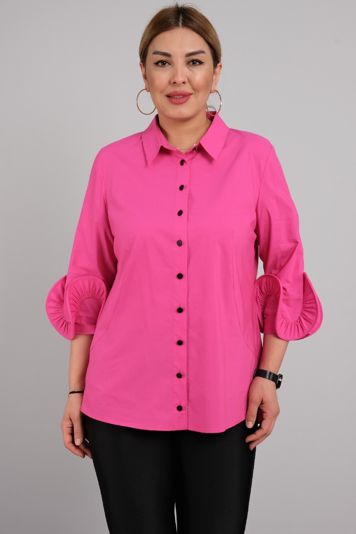 Shirt-Fuchsia