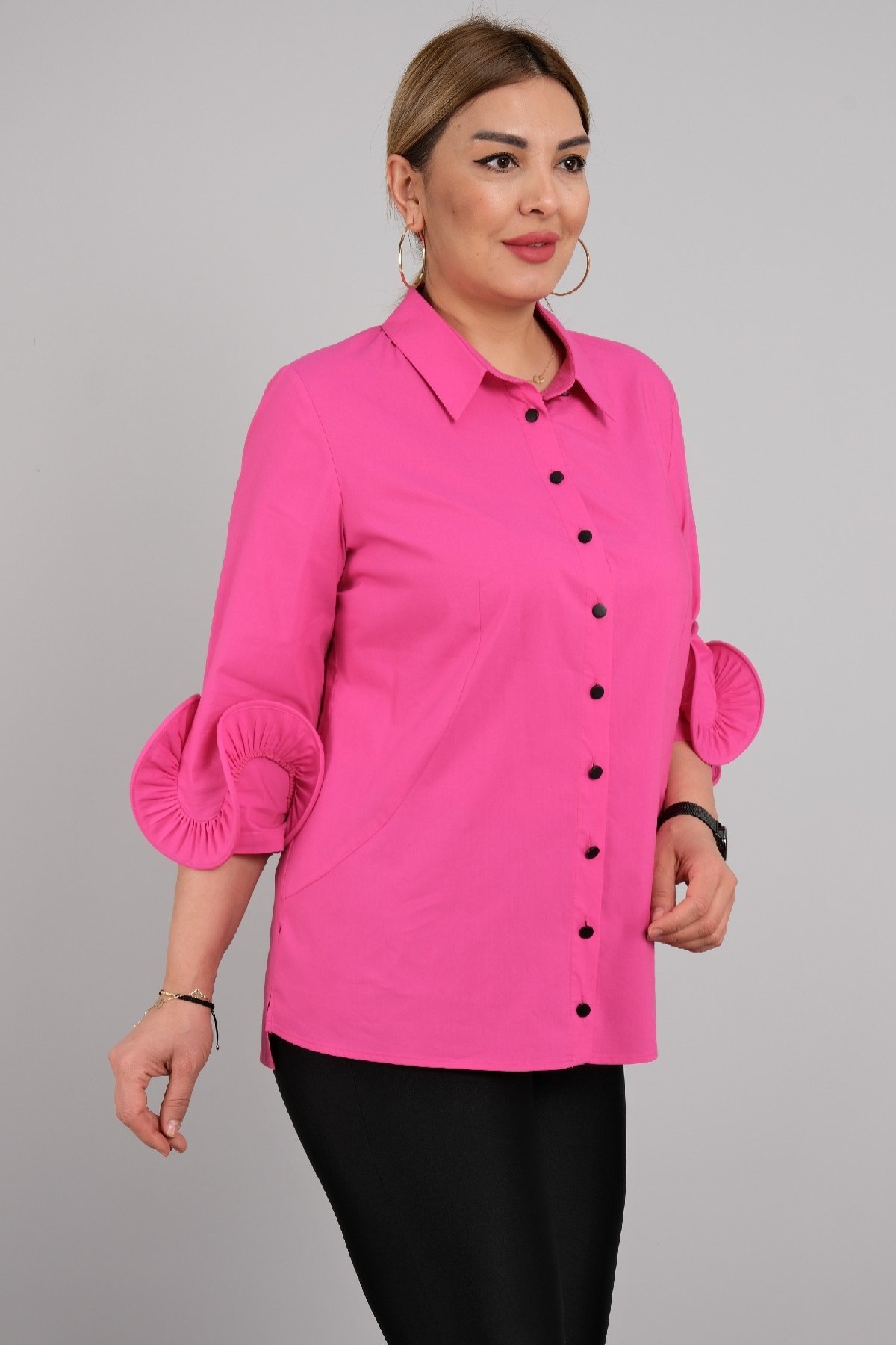 Shirt-Fuchsia