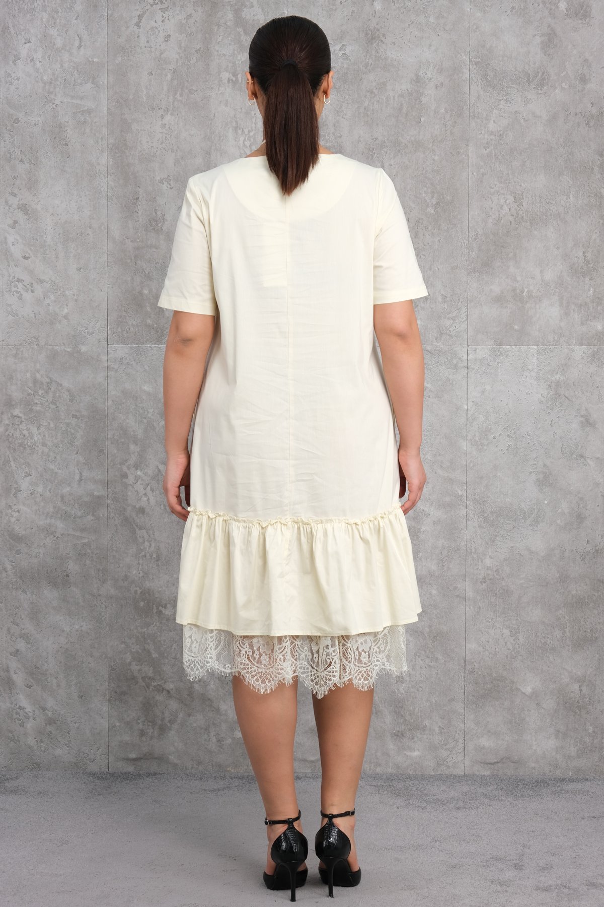 Super Plus Size Dress-Yellow