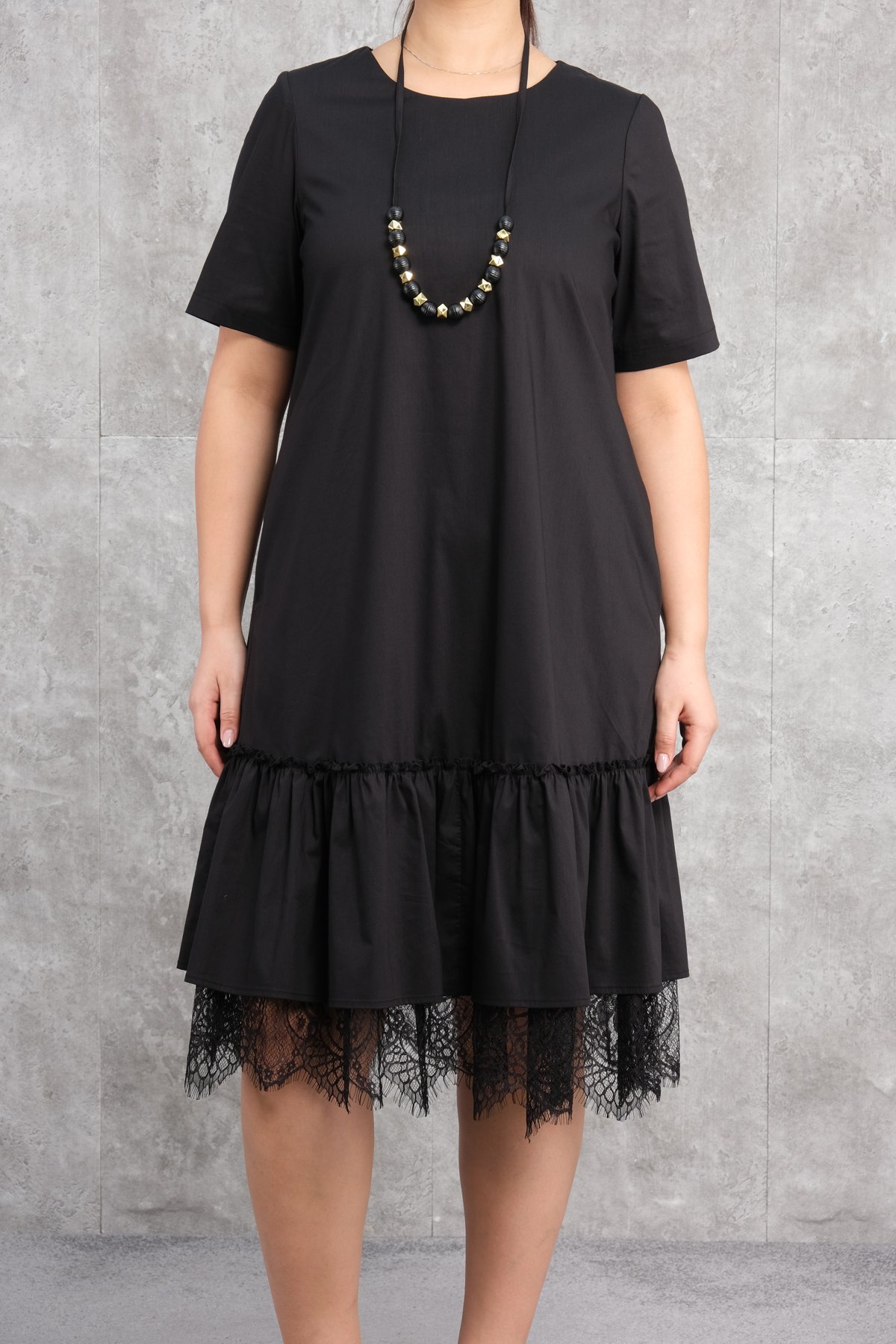 Super Plus Size Dress-Black