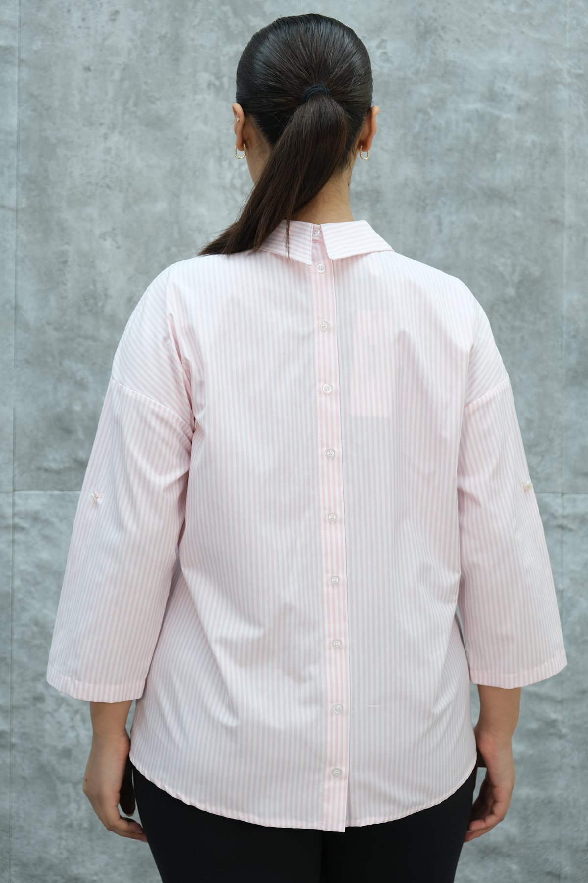 Super Plus Size Shirt-Pink