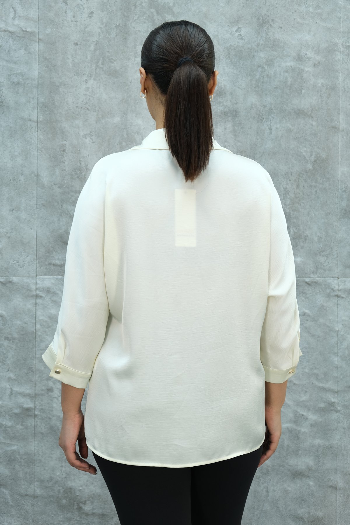 Super Plus Size Blouse-Yellow