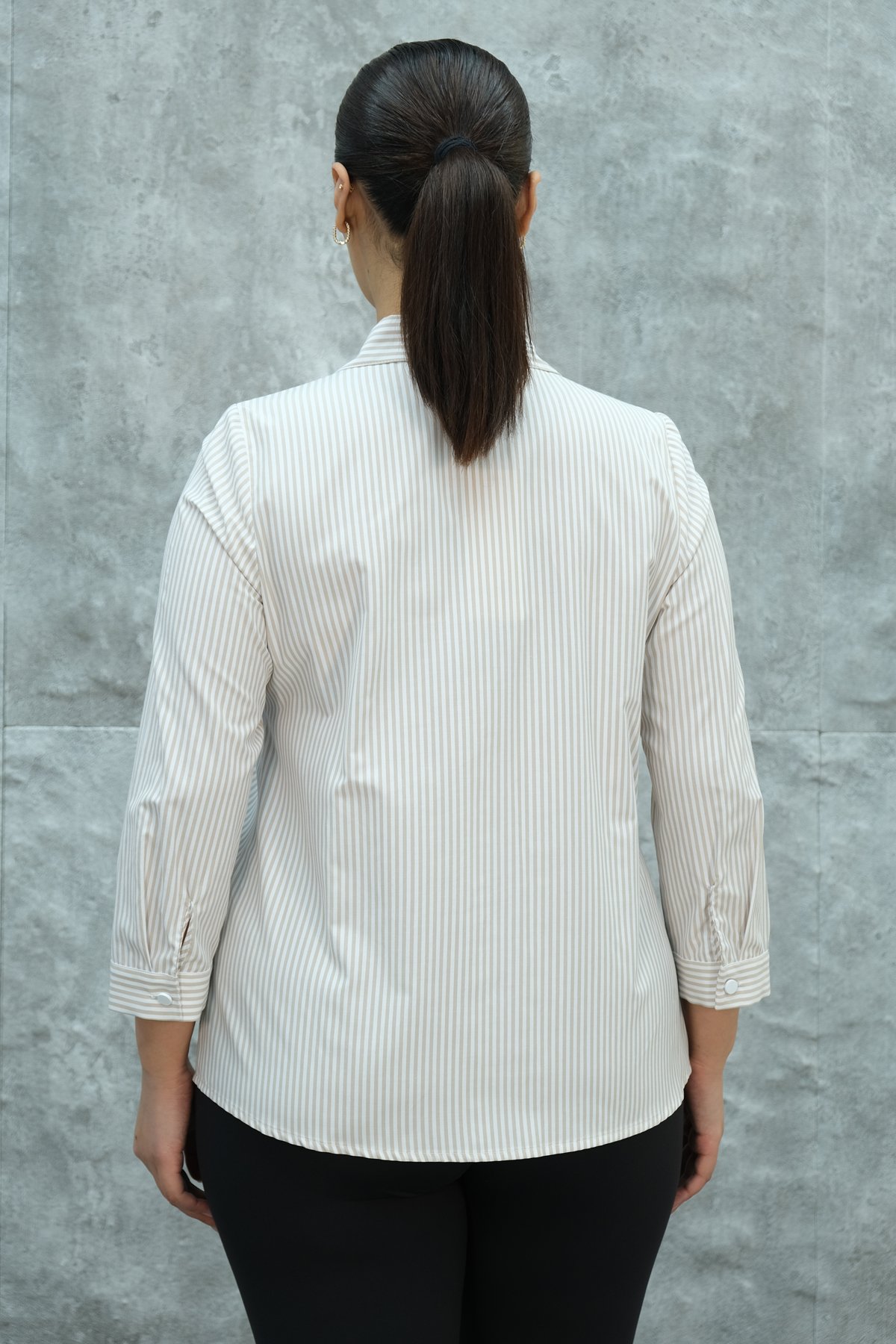 Plus Size Shirt-White