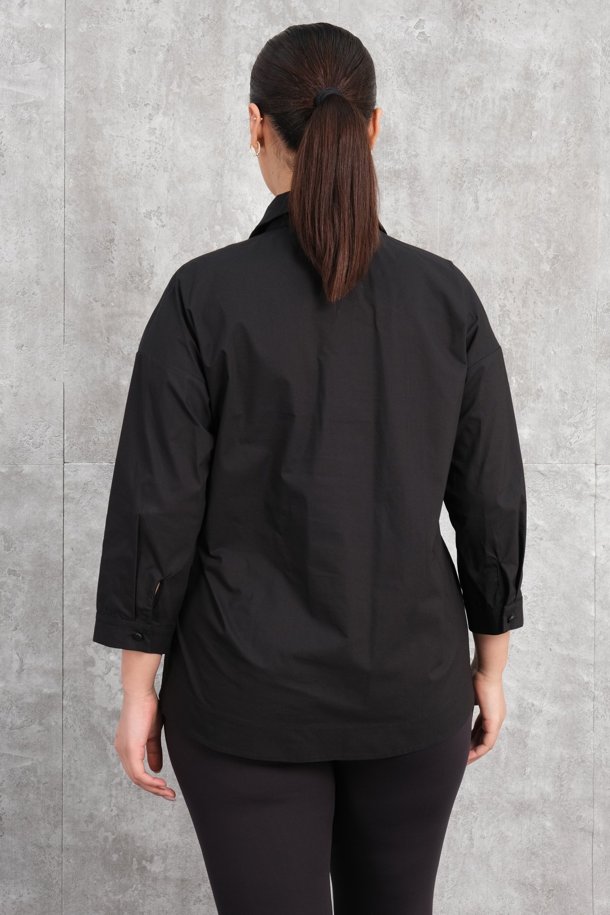 Plus Size Shirt-Black