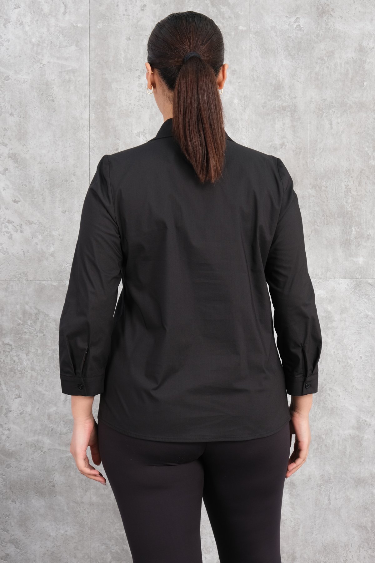 Plus Size Shirt-Black