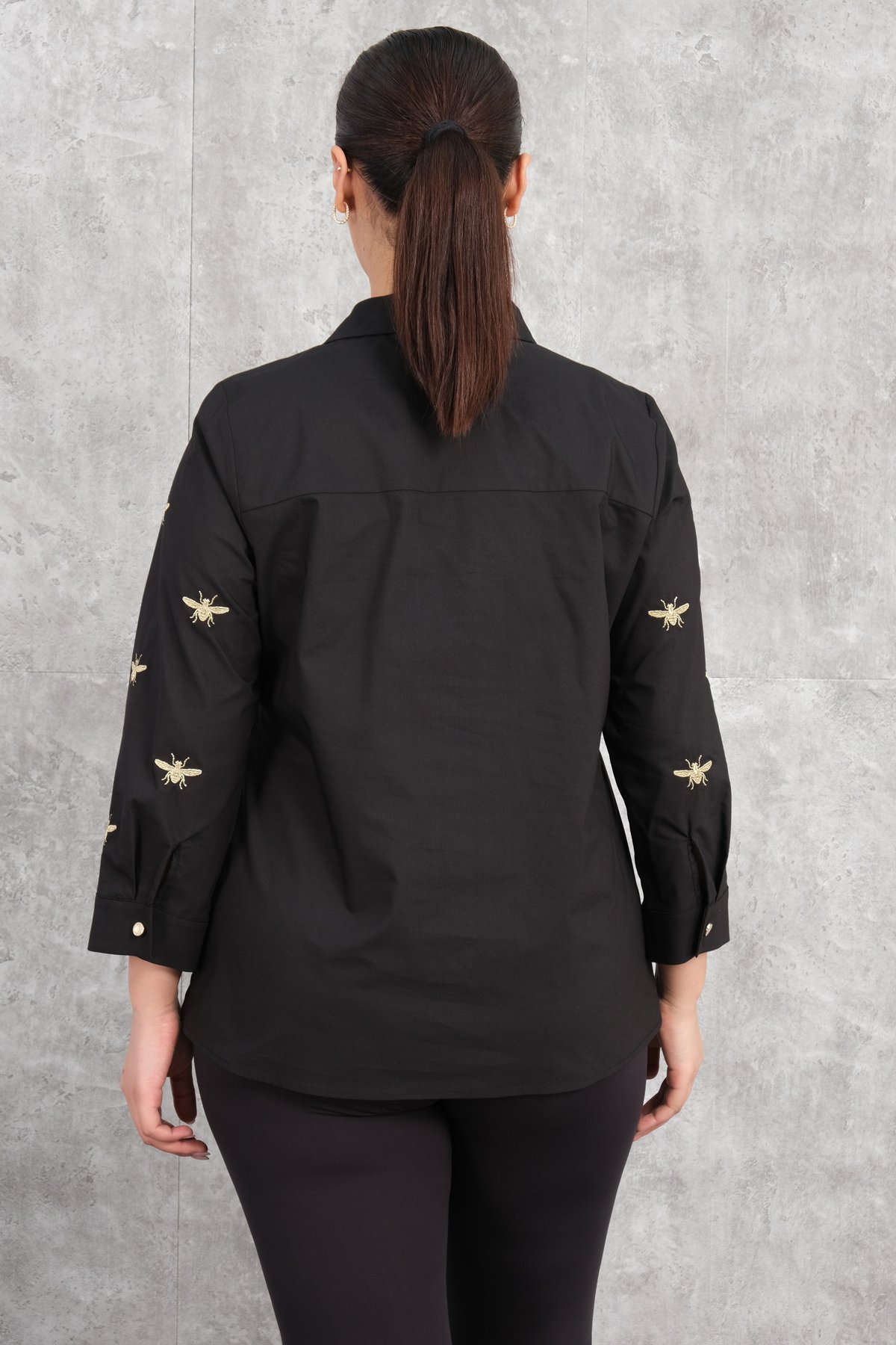 Plus Size Shirt-Black