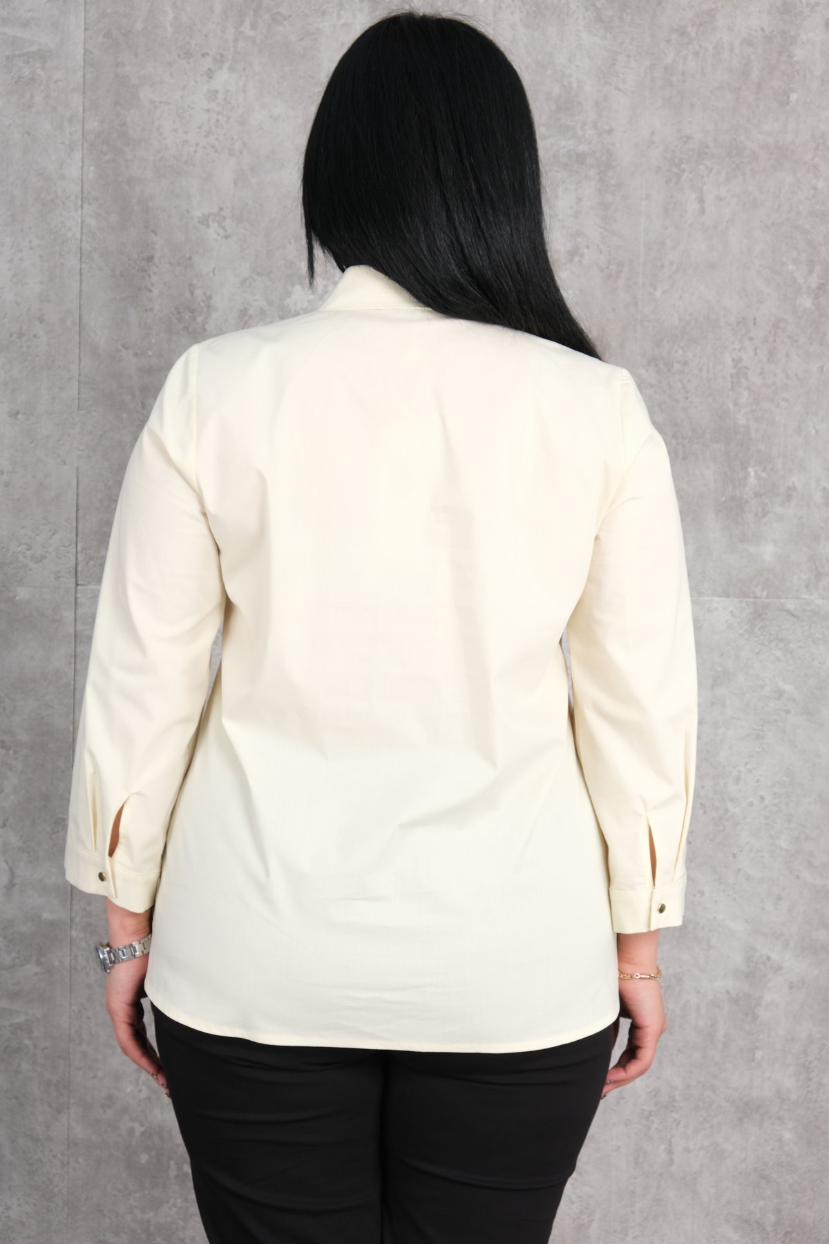 Plus Size Shirt-Yellow