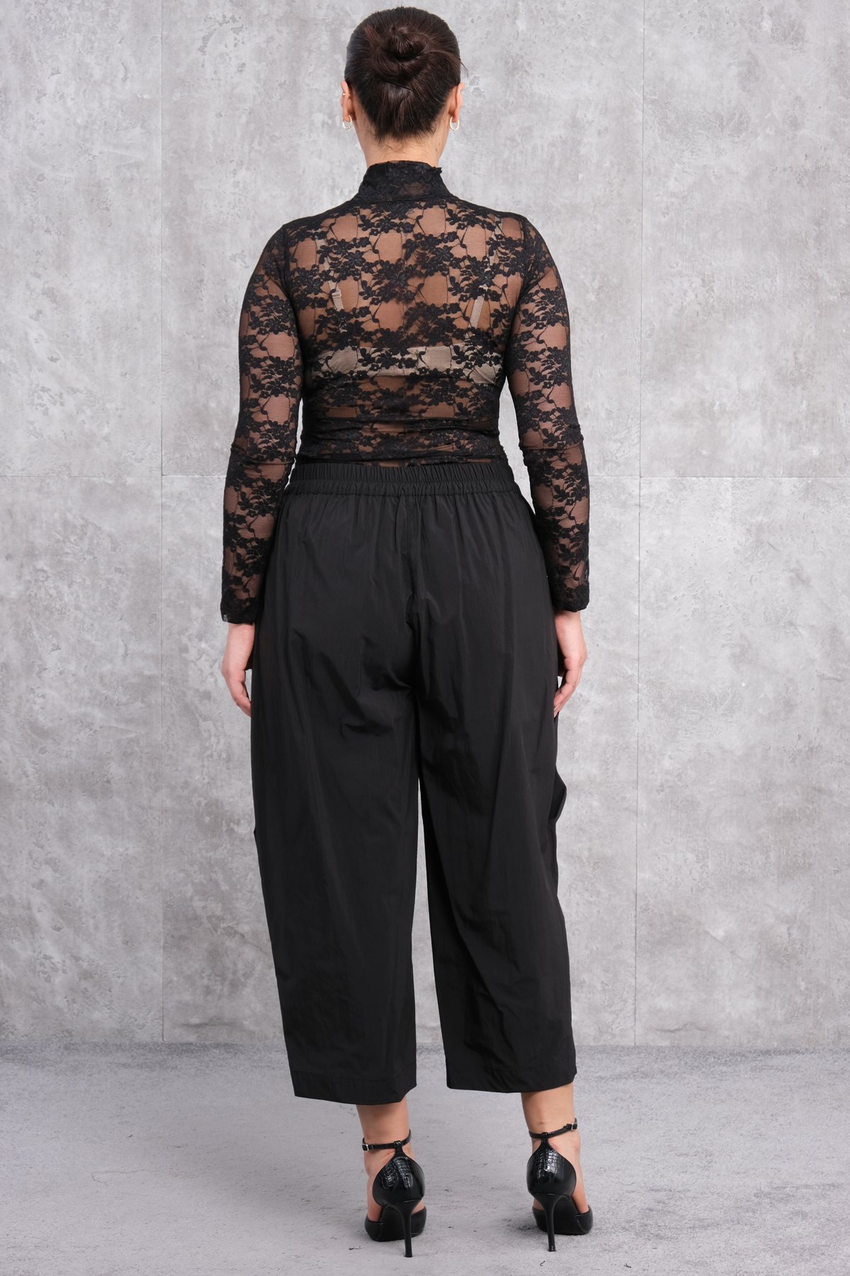 Plus Size Pants-Black