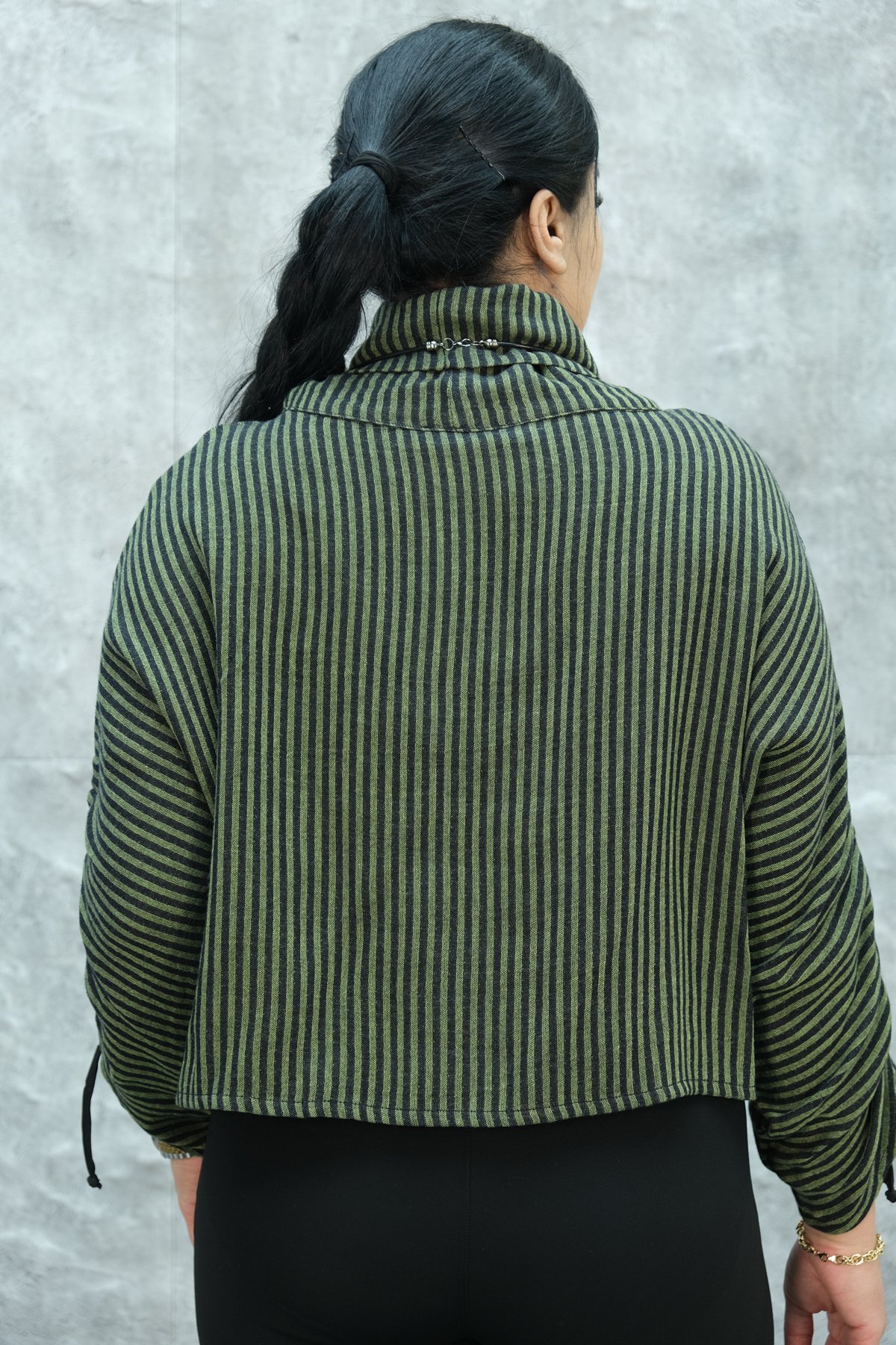 Plus Size Blouse-Green