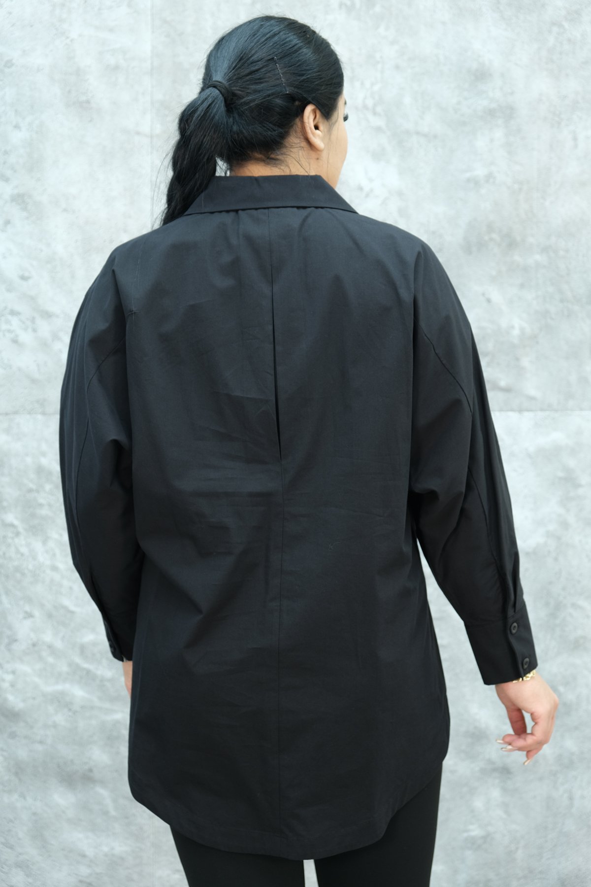 Plus Size Shirt-Black