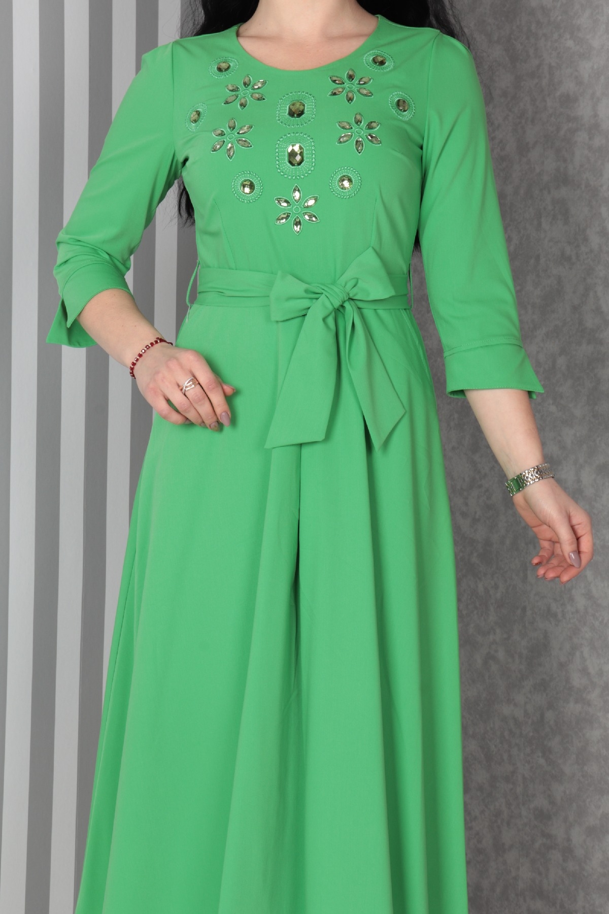 Casual Dresses-Neon Green