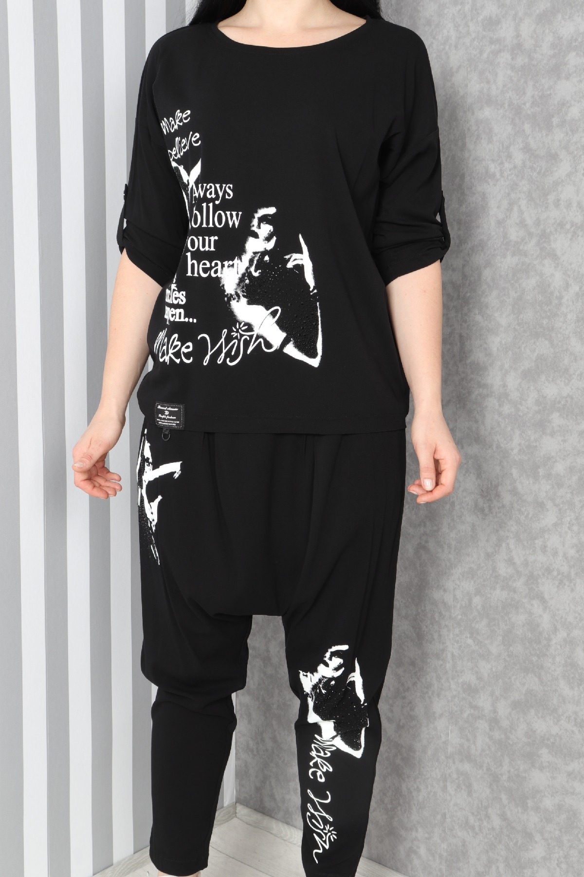 Two-Piece Suit-Black