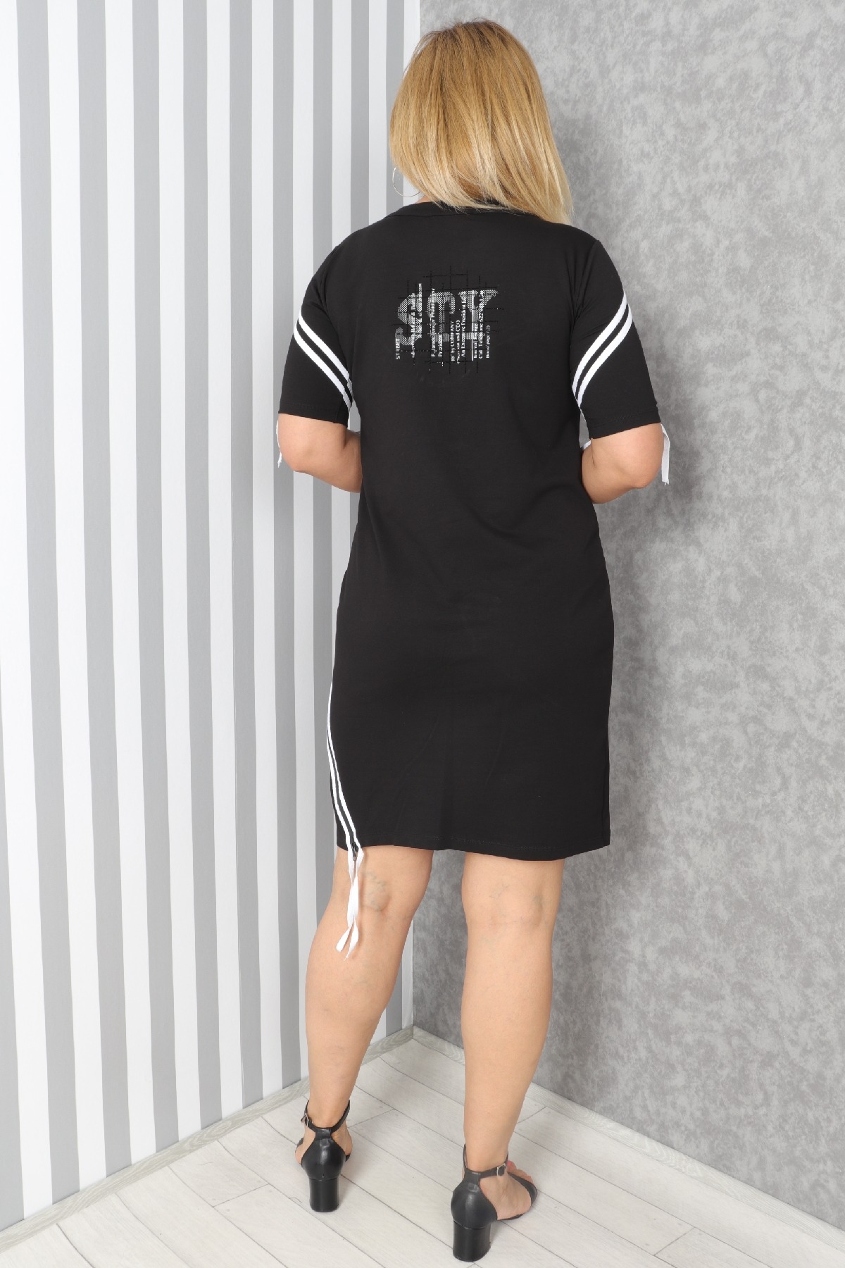 Casual Dresses-Black