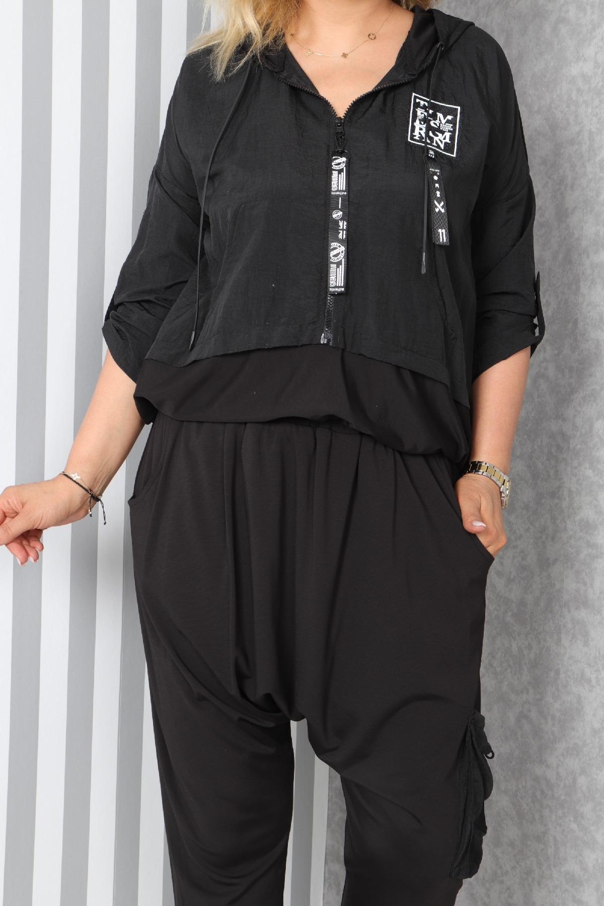 Two-Piece Suit-Black