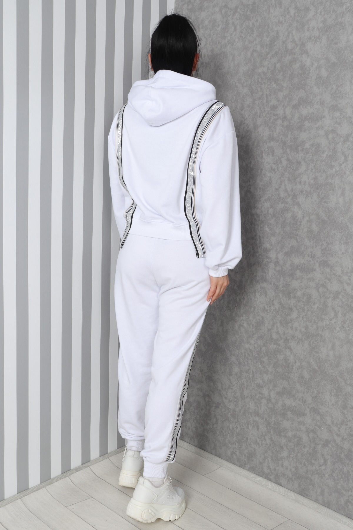 Two-Piece Suit-White
