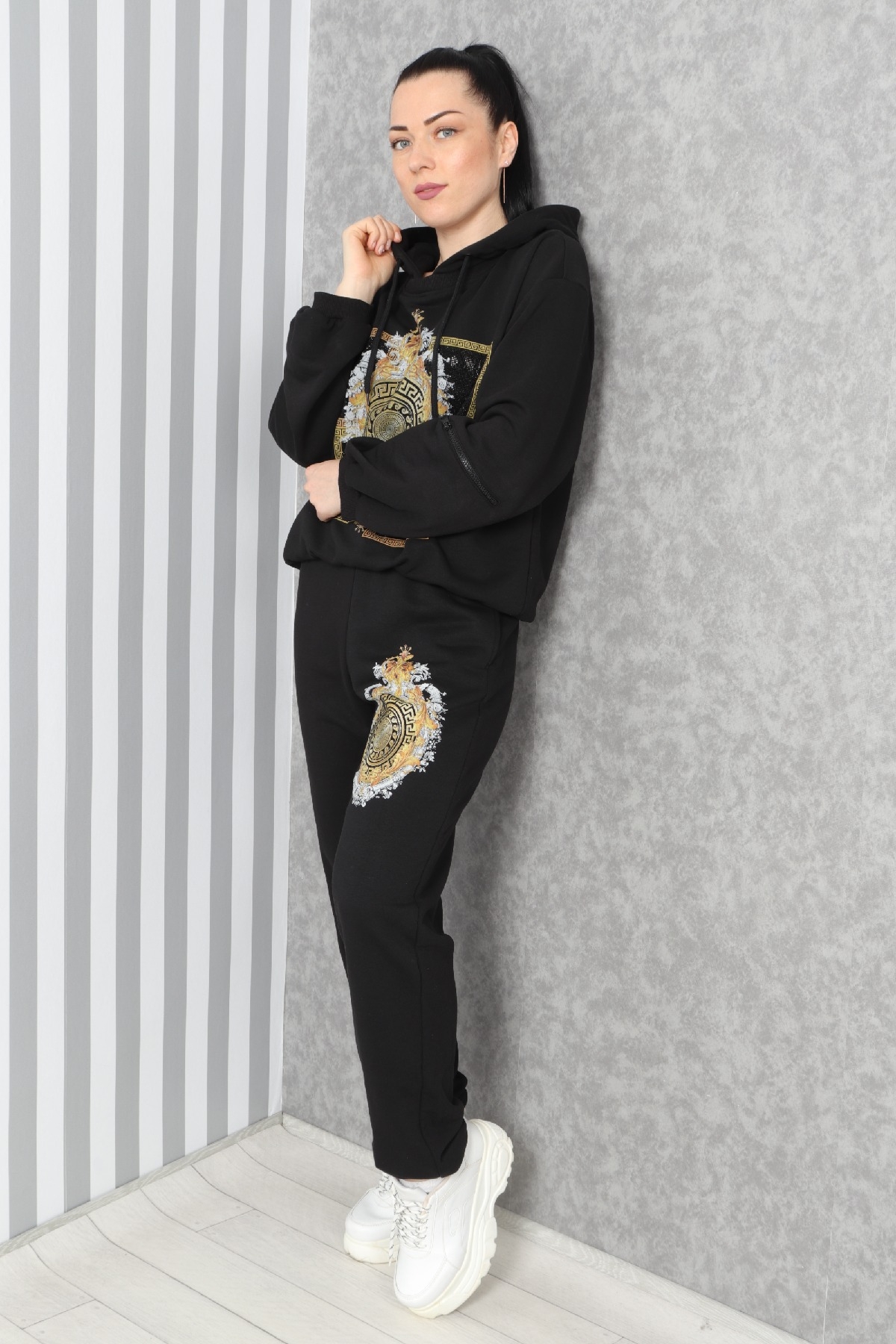 Two-Piece Suit-Black