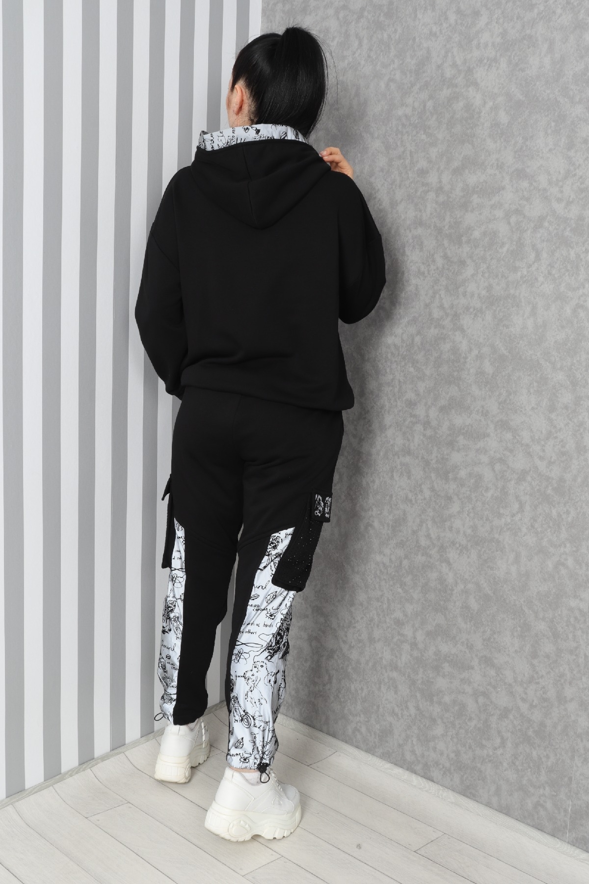Two-Piece Suit-Black