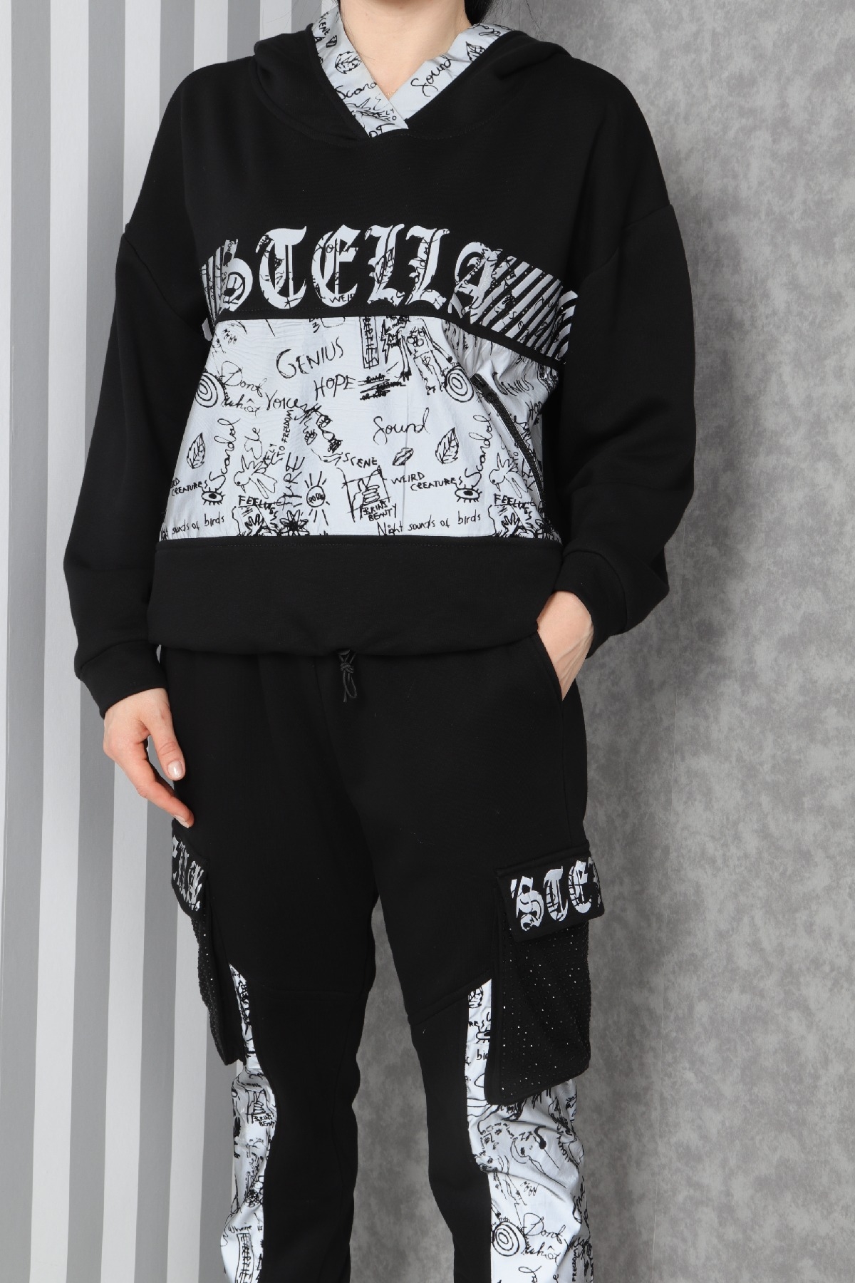 Two-Piece Suit-Black