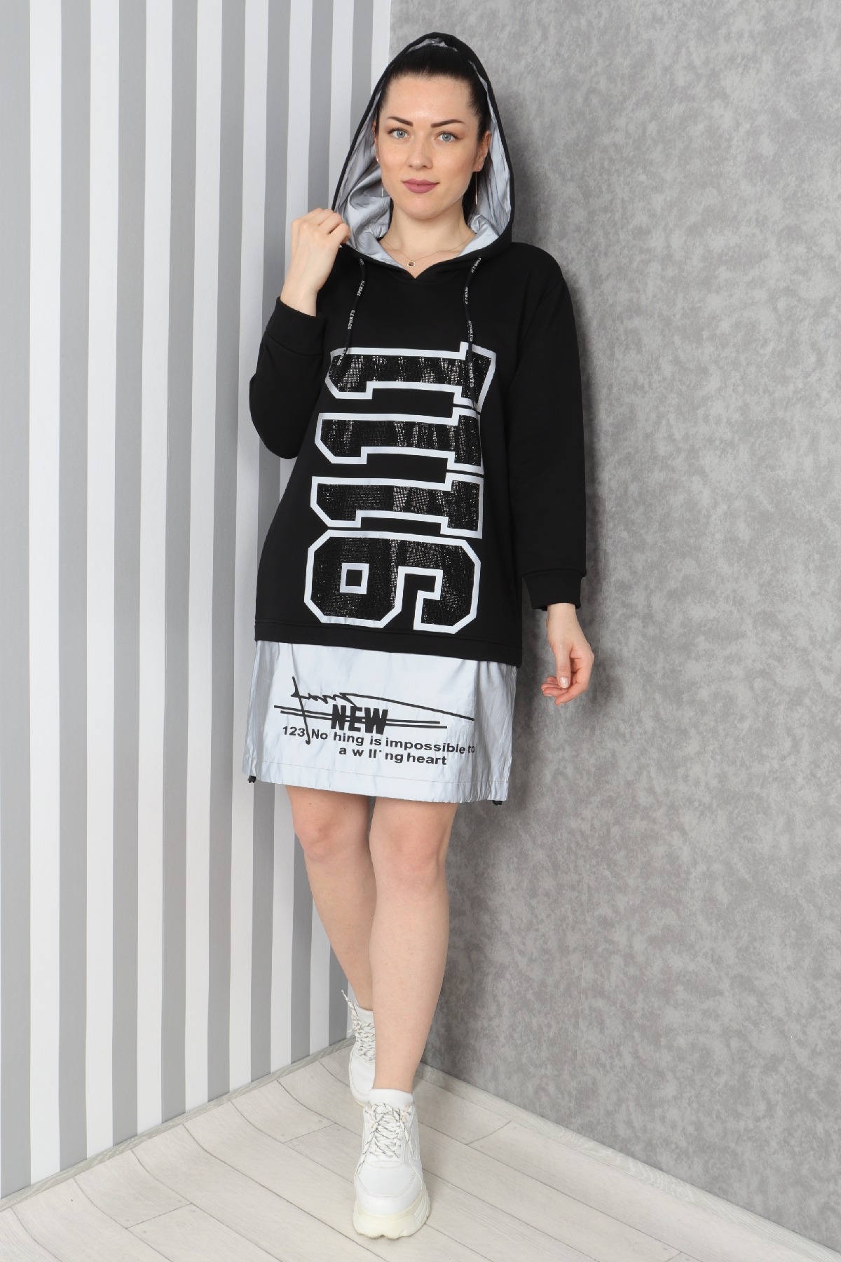 Casual Dresses-Black