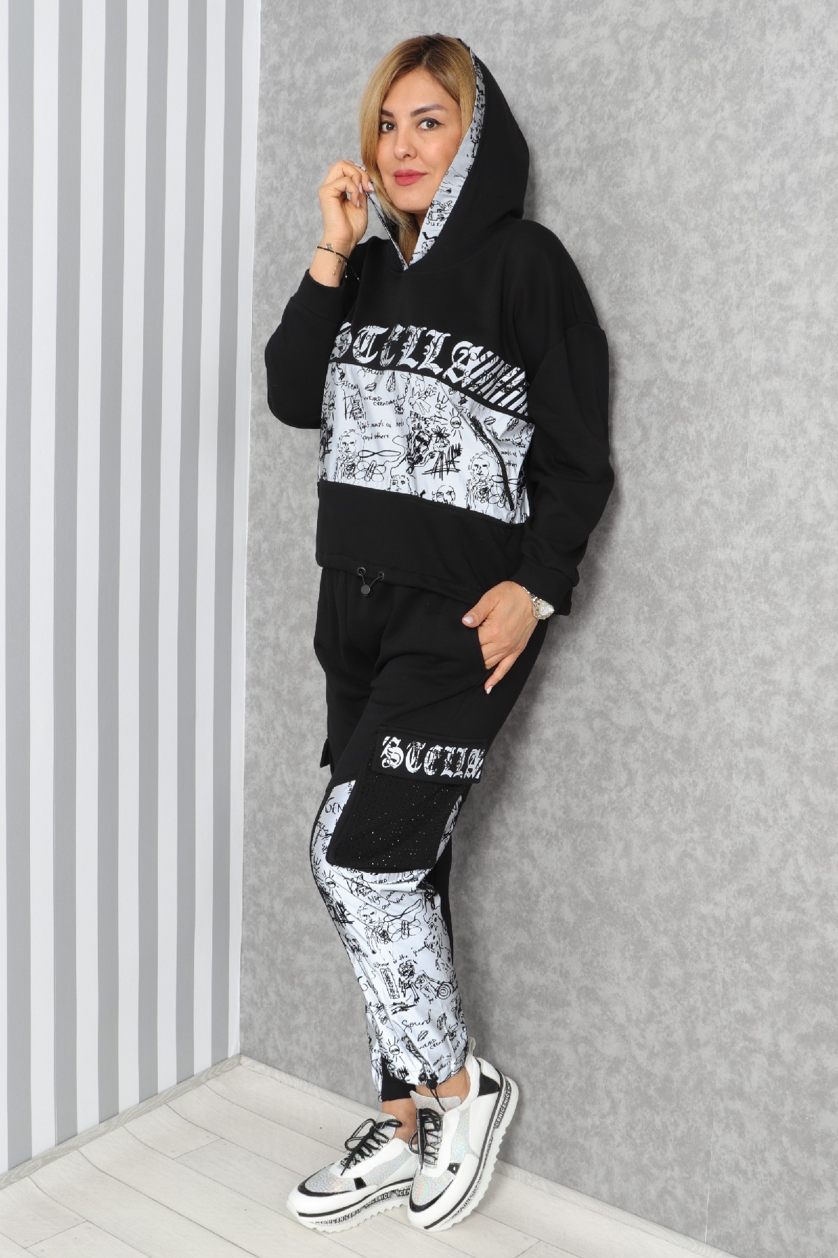 Two-Piece Suit-Black