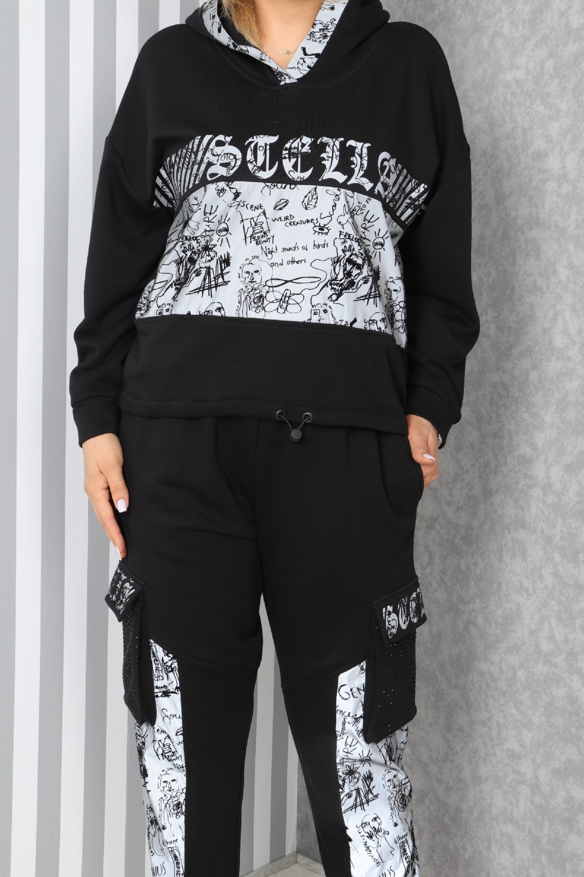 Two-Piece Suit-Black
