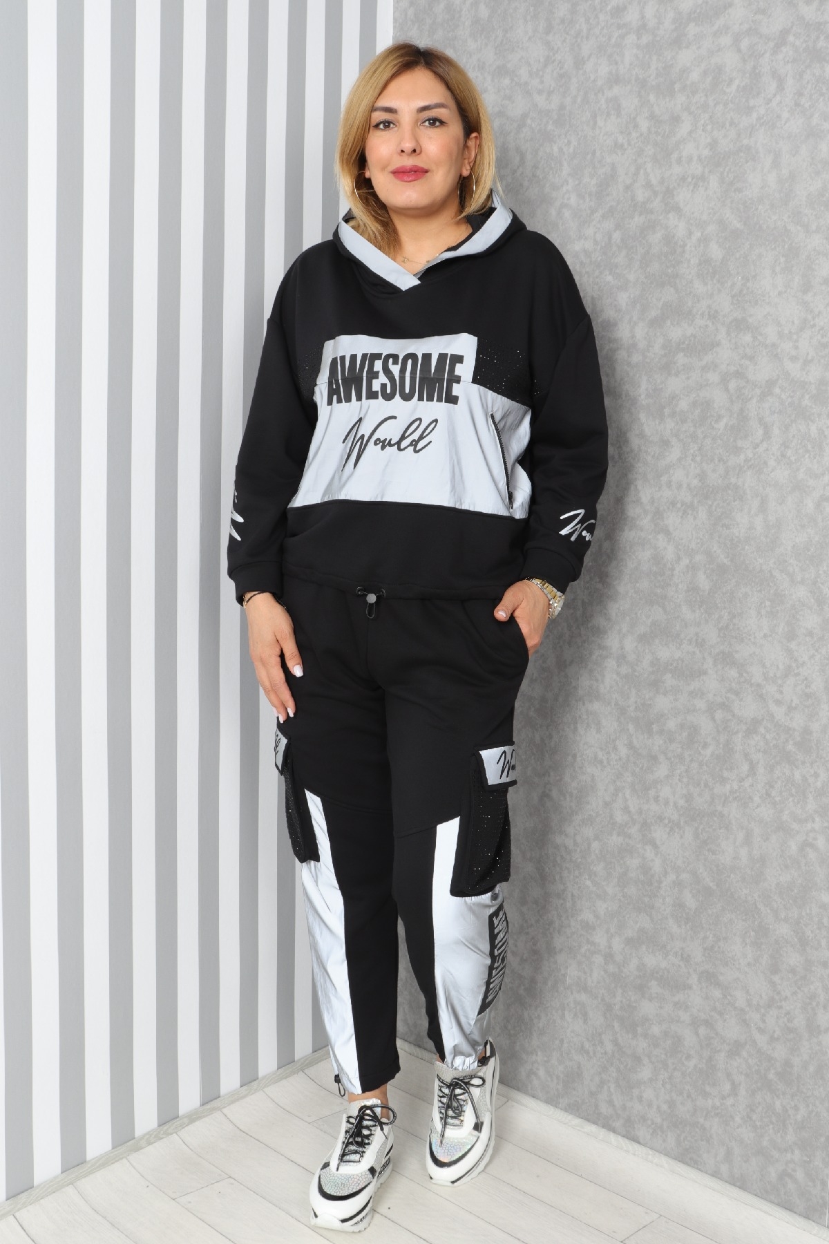 Two-Piece Suit-Black