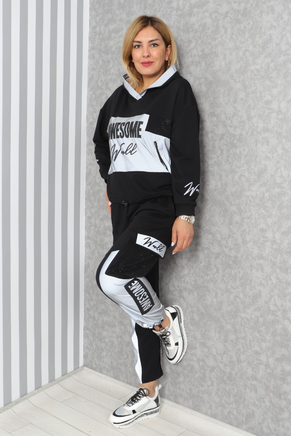 Two-Piece Suit-Black
