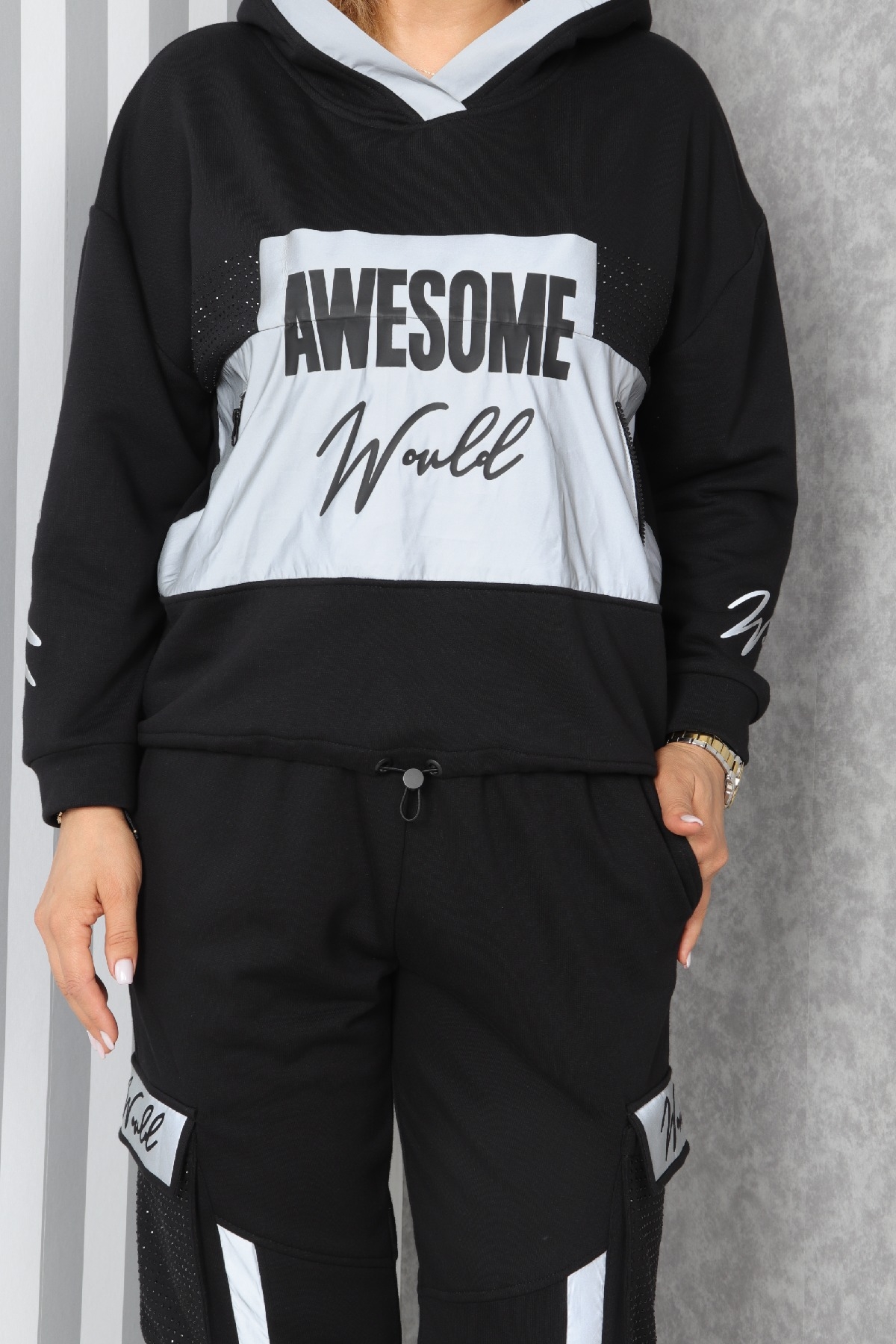 Two-Piece Suit-Black