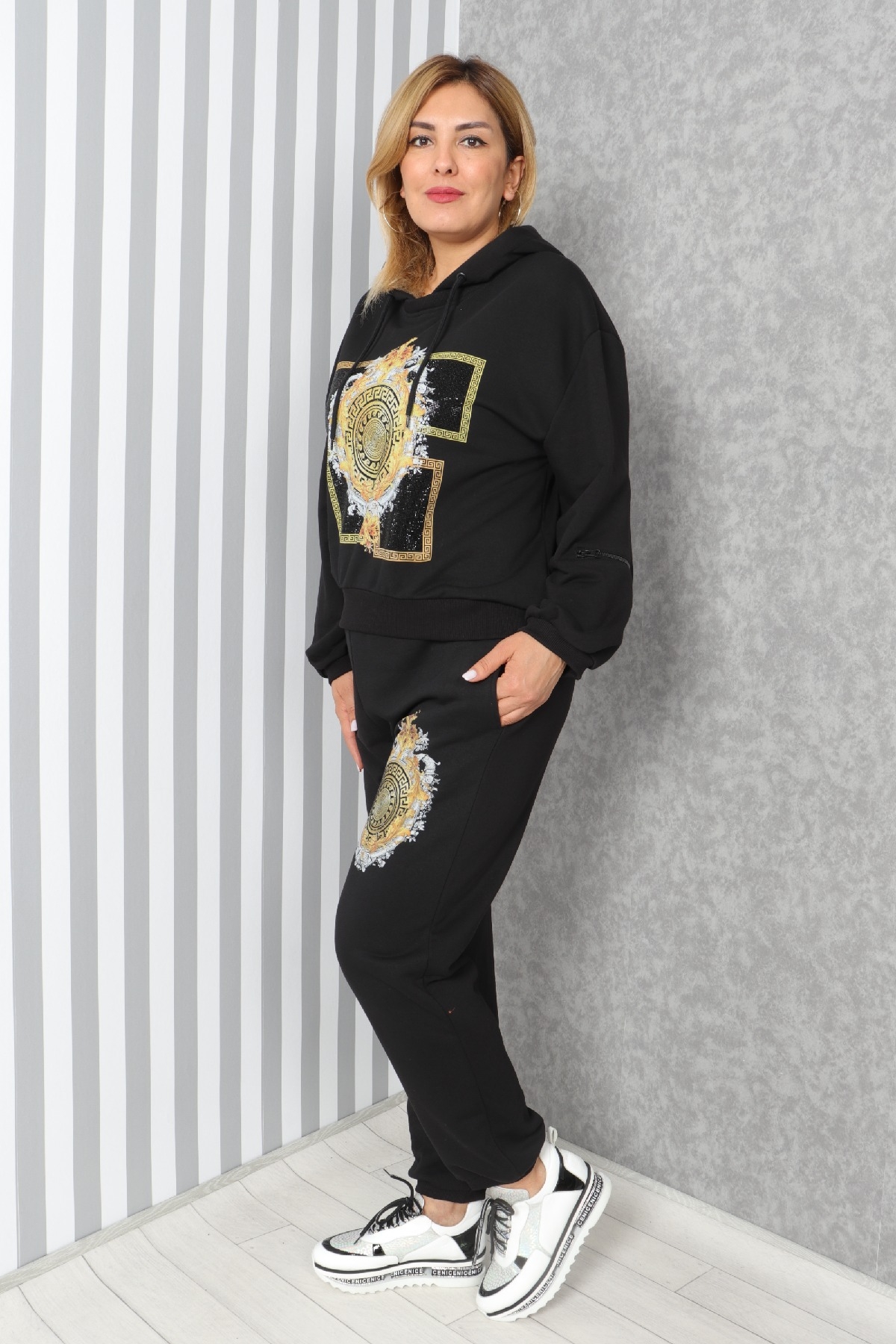 Two-Piece Suit-Black