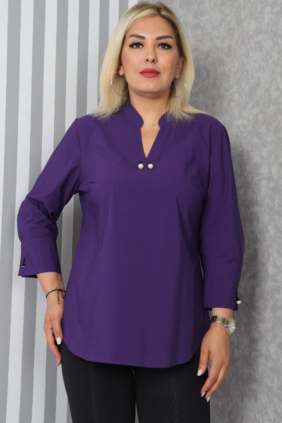 Blouses-Purple